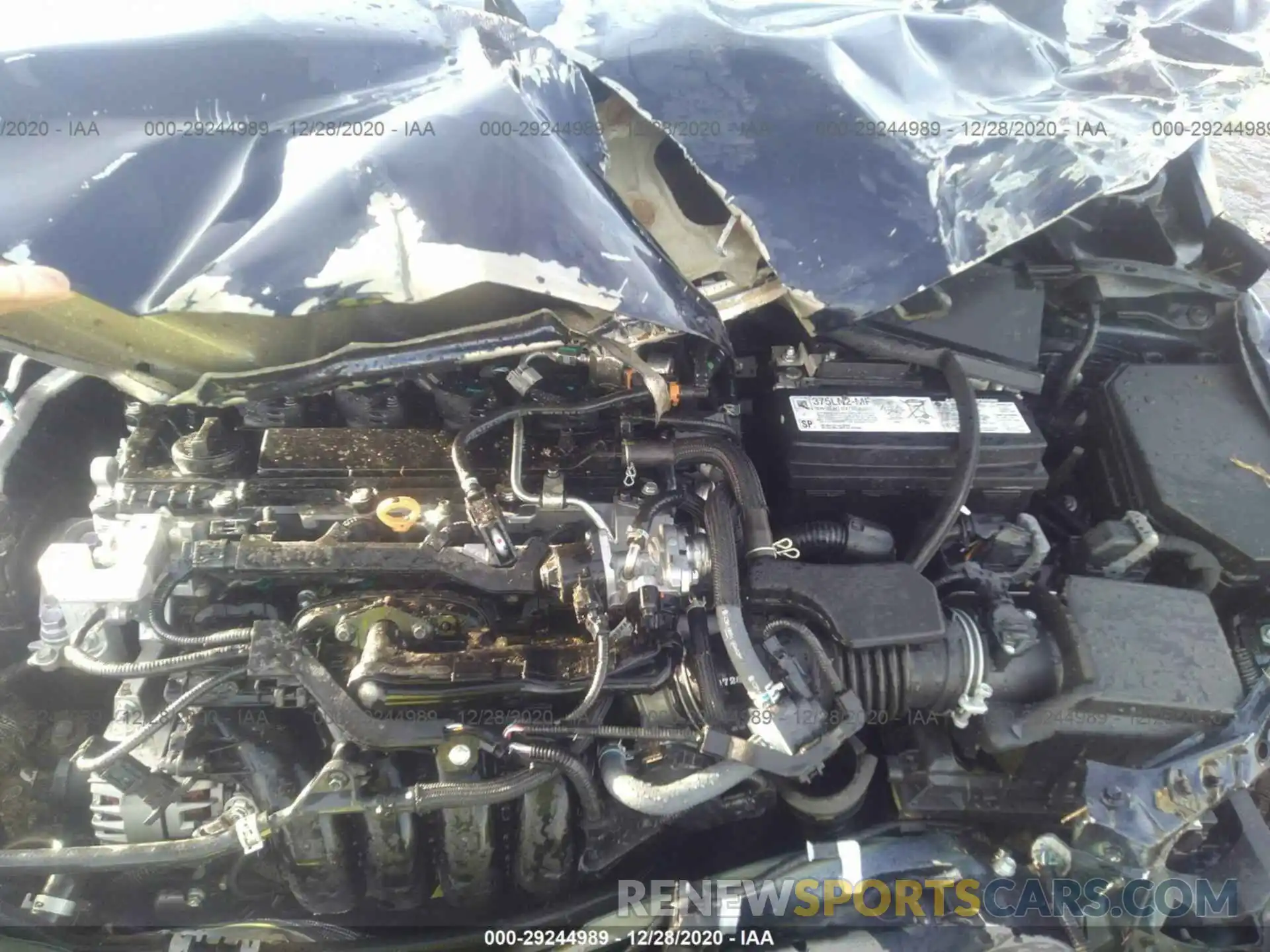 10 Photograph of a damaged car 5YFS4MCE6MP059030 TOYOTA COROLLA 2021