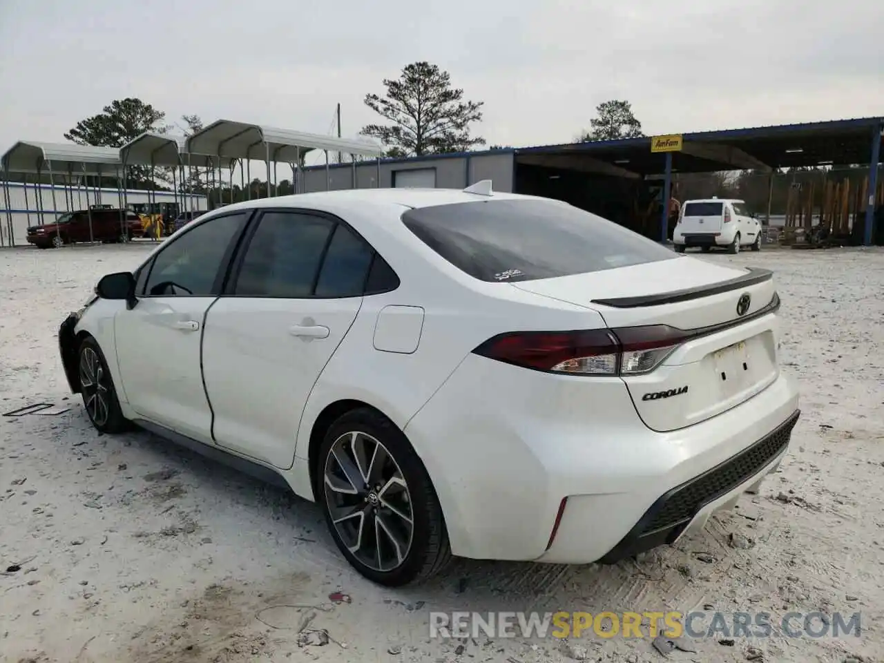 3 Photograph of a damaged car 5YFS4MCE6MP061313 TOYOTA COROLLA 2021