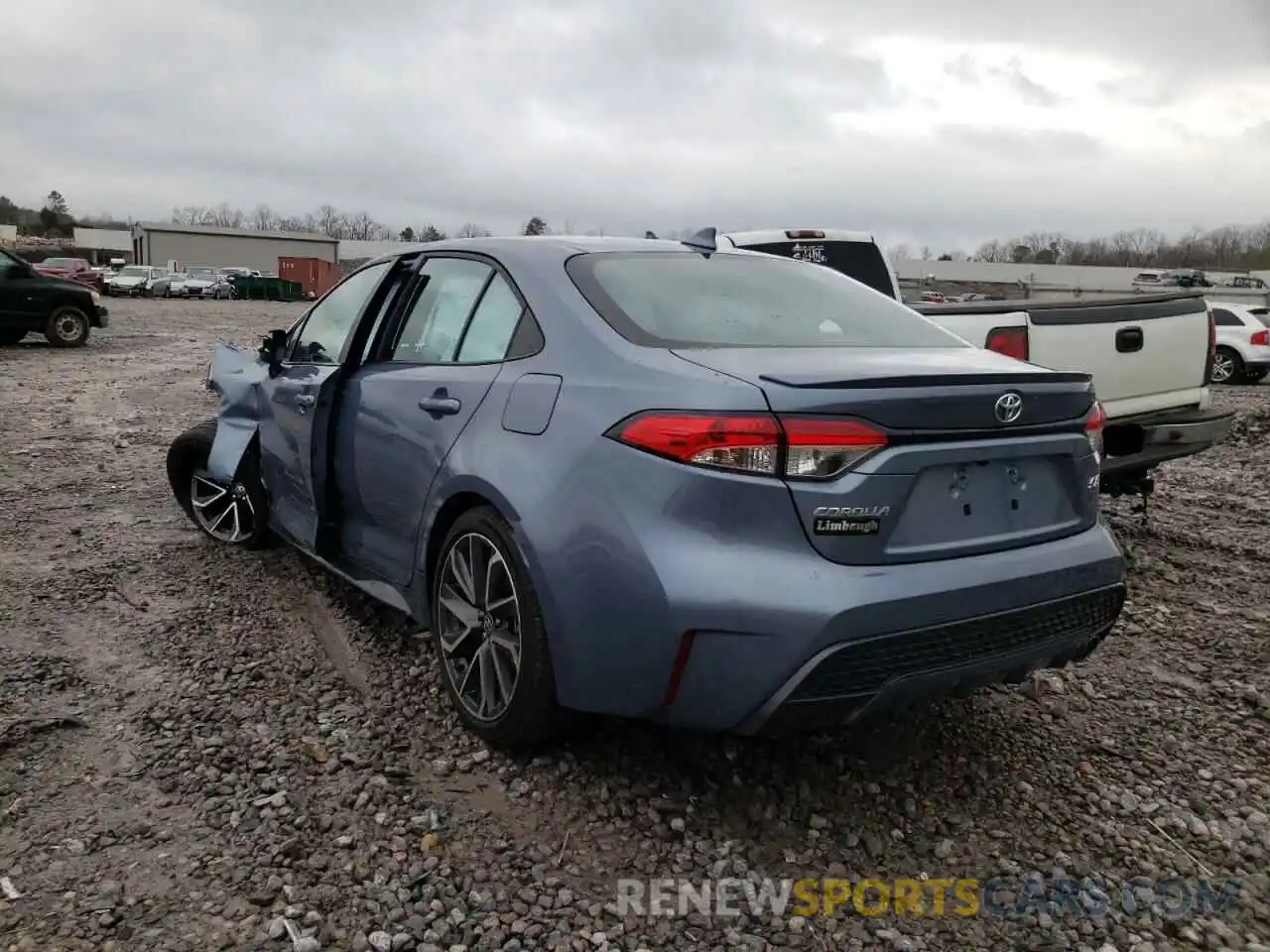 3 Photograph of a damaged car 5YFS4MCE6MP062719 TOYOTA COROLLA 2021