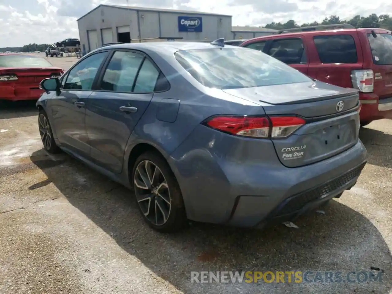 3 Photograph of a damaged car 5YFS4MCE6MP063336 TOYOTA COROLLA 2021