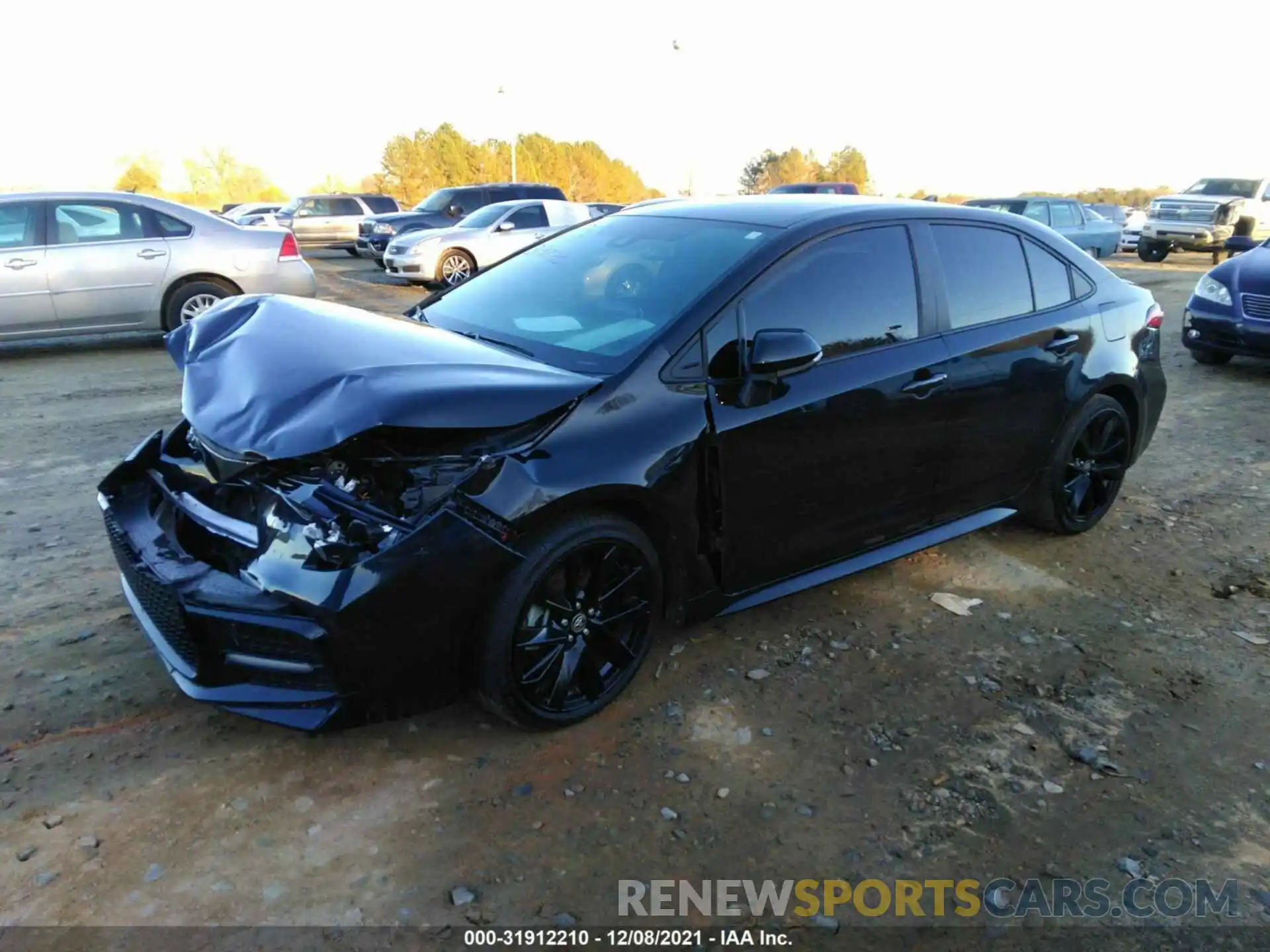 2 Photograph of a damaged car 5YFS4MCE6MP064275 TOYOTA COROLLA 2021