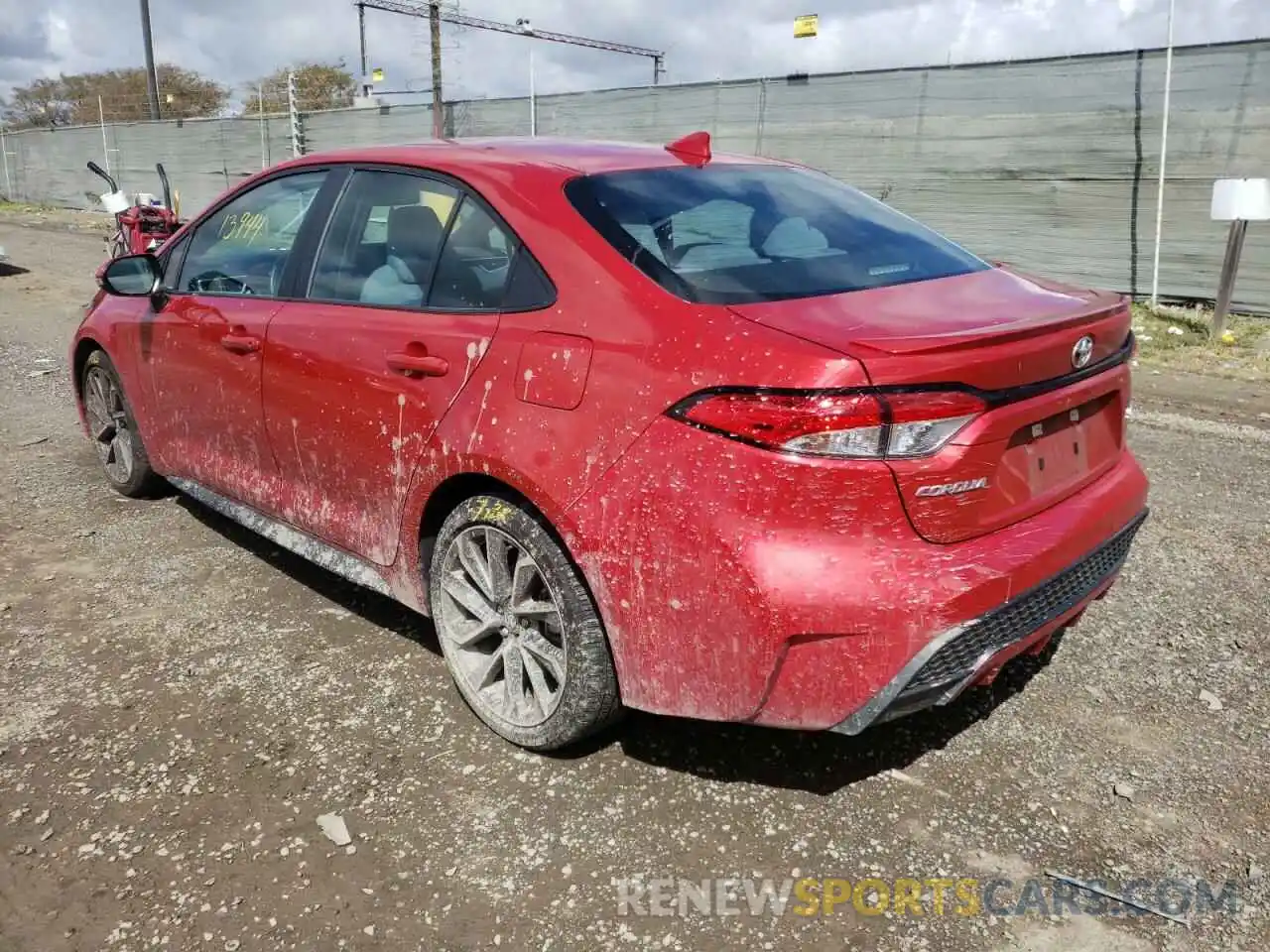 3 Photograph of a damaged car 5YFS4MCE6MP065488 TOYOTA COROLLA 2021