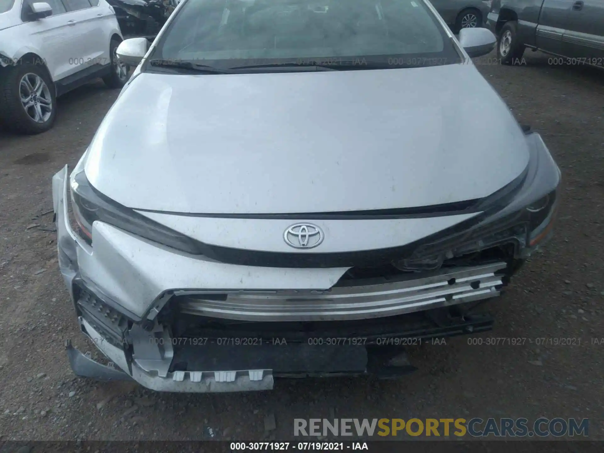 6 Photograph of a damaged car 5YFS4MCE6MP069962 TOYOTA COROLLA 2021