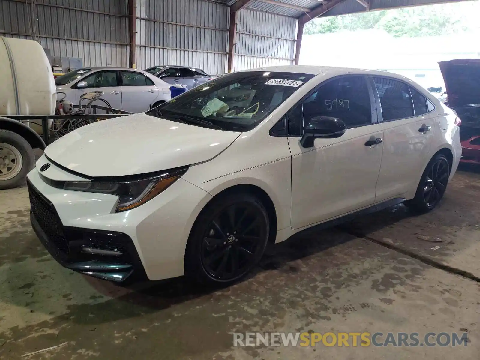 2 Photograph of a damaged car 5YFS4MCE6MP071811 TOYOTA COROLLA 2021