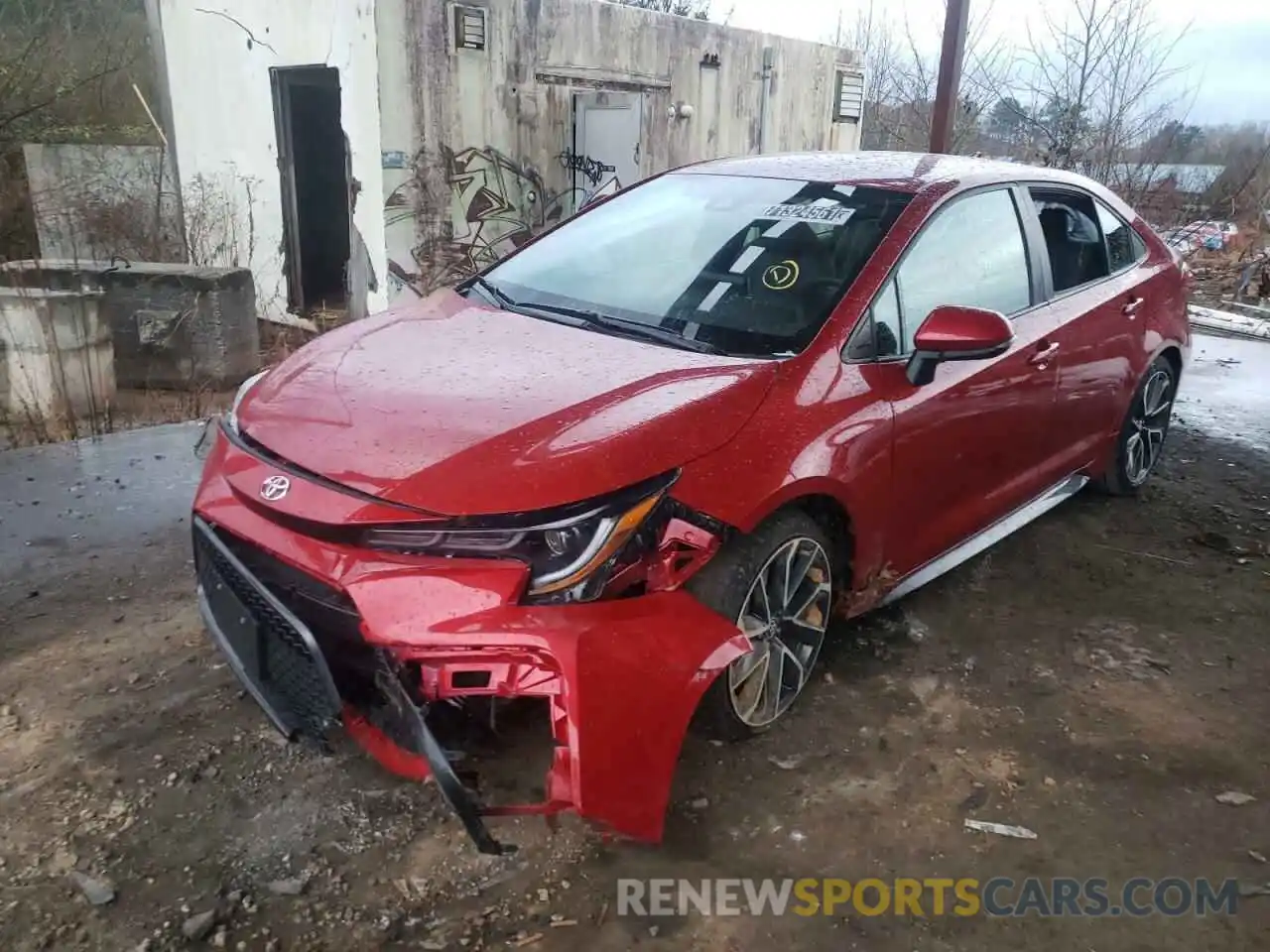 2 Photograph of a damaged car 5YFS4MCE6MP072389 TOYOTA COROLLA 2021