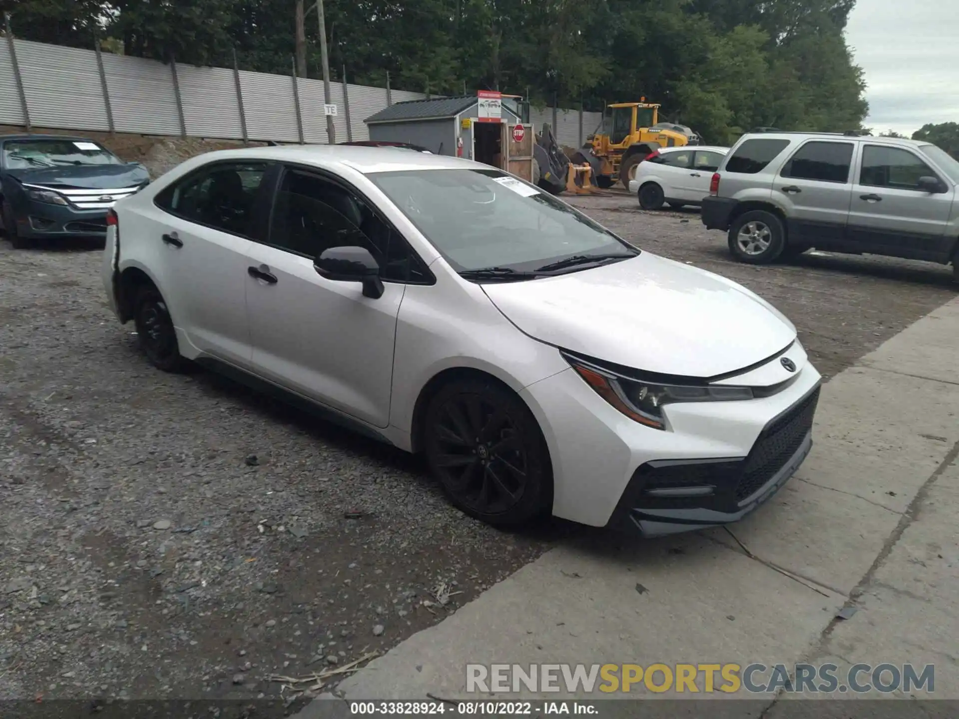 1 Photograph of a damaged car 5YFS4MCE6MP073879 TOYOTA COROLLA 2021