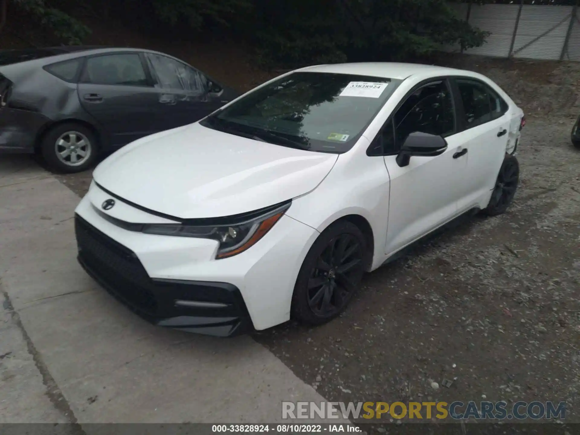 2 Photograph of a damaged car 5YFS4MCE6MP073879 TOYOTA COROLLA 2021