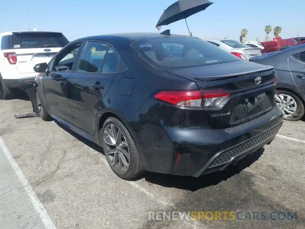 3 Photograph of a damaged car 5YFS4MCE6MP074840 TOYOTA COROLLA 2021