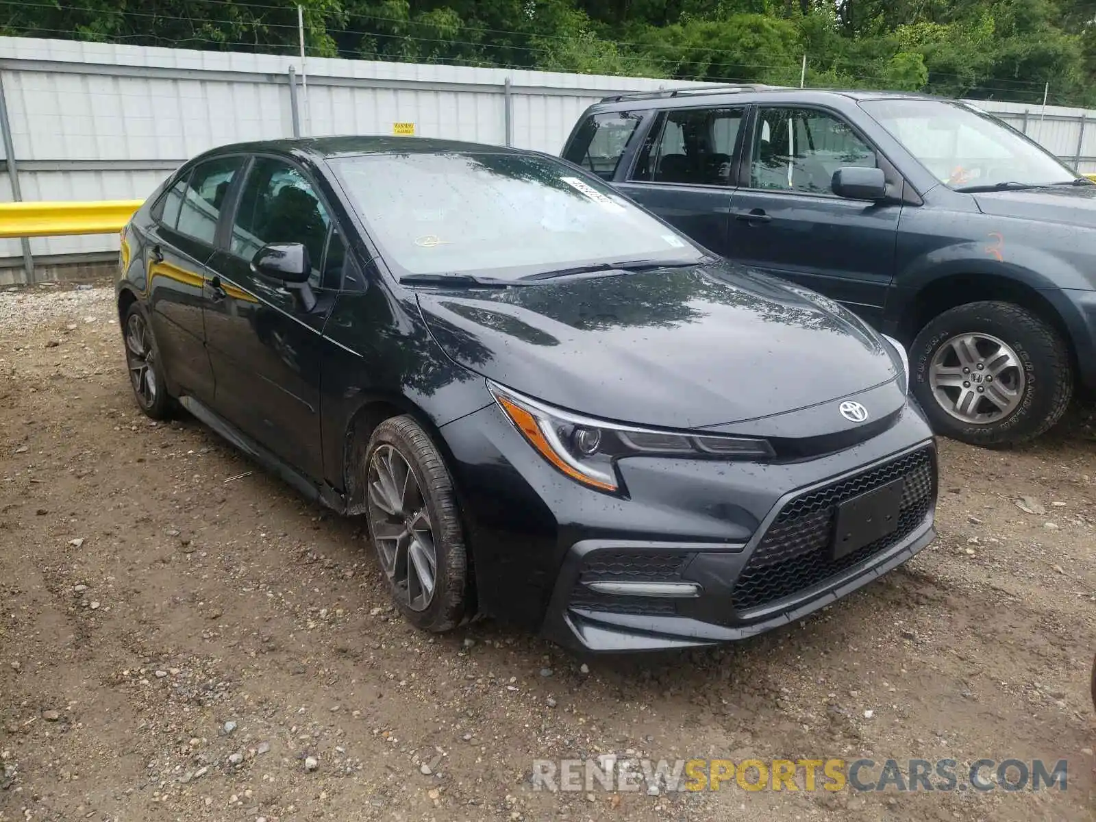 1 Photograph of a damaged car 5YFS4MCE6MP075065 TOYOTA COROLLA 2021