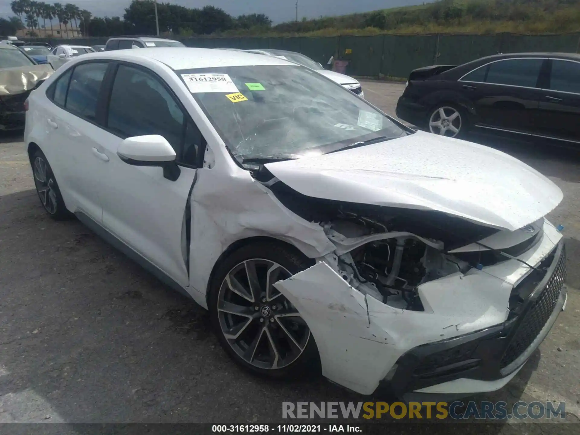 6 Photograph of a damaged car 5YFS4MCE6MP075891 TOYOTA COROLLA 2021