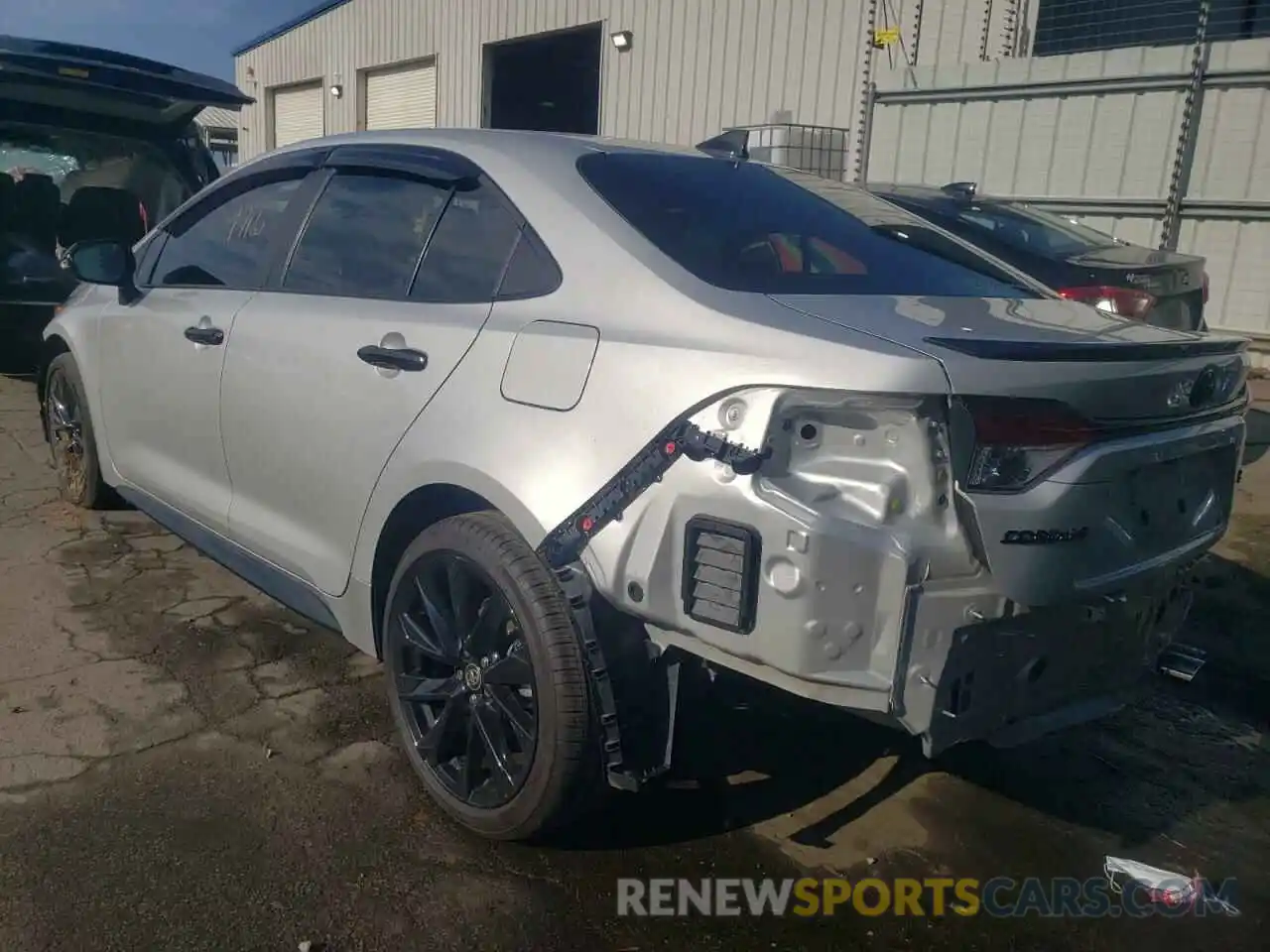 3 Photograph of a damaged car 5YFS4MCE6MP077270 TOYOTA COROLLA 2021