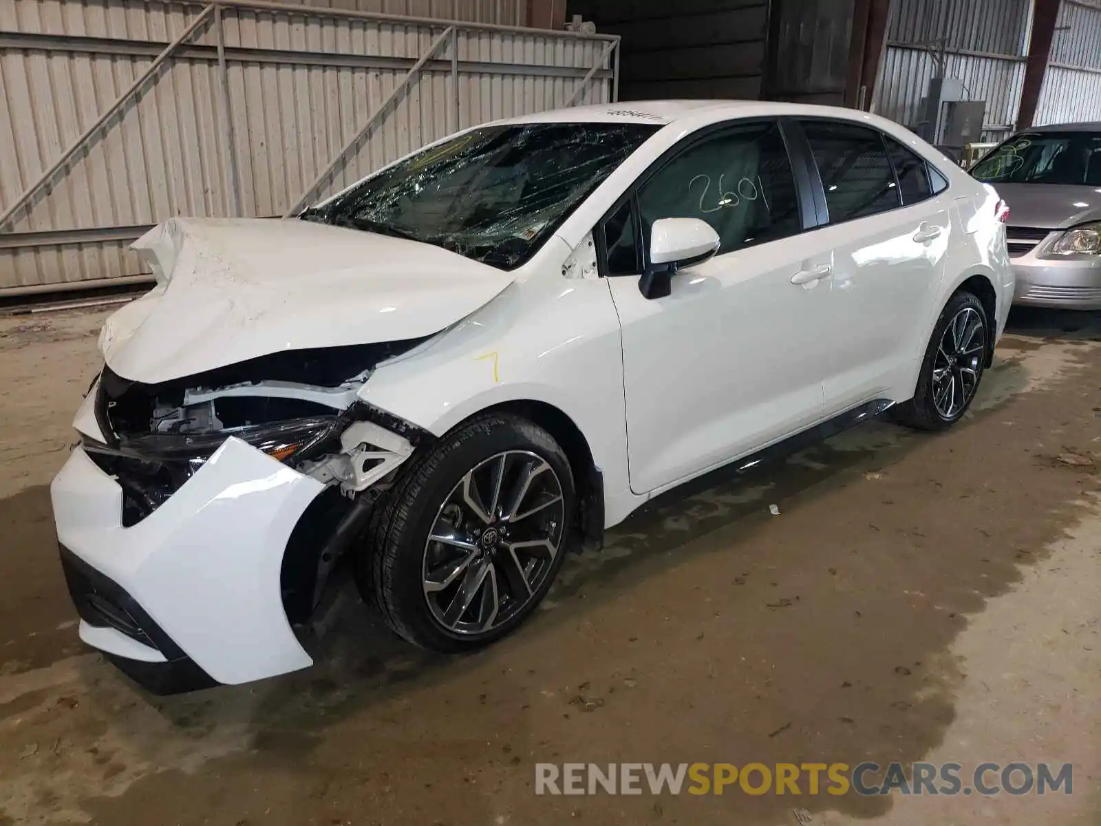 2 Photograph of a damaged car 5YFS4MCE6MP077494 TOYOTA COROLLA 2021