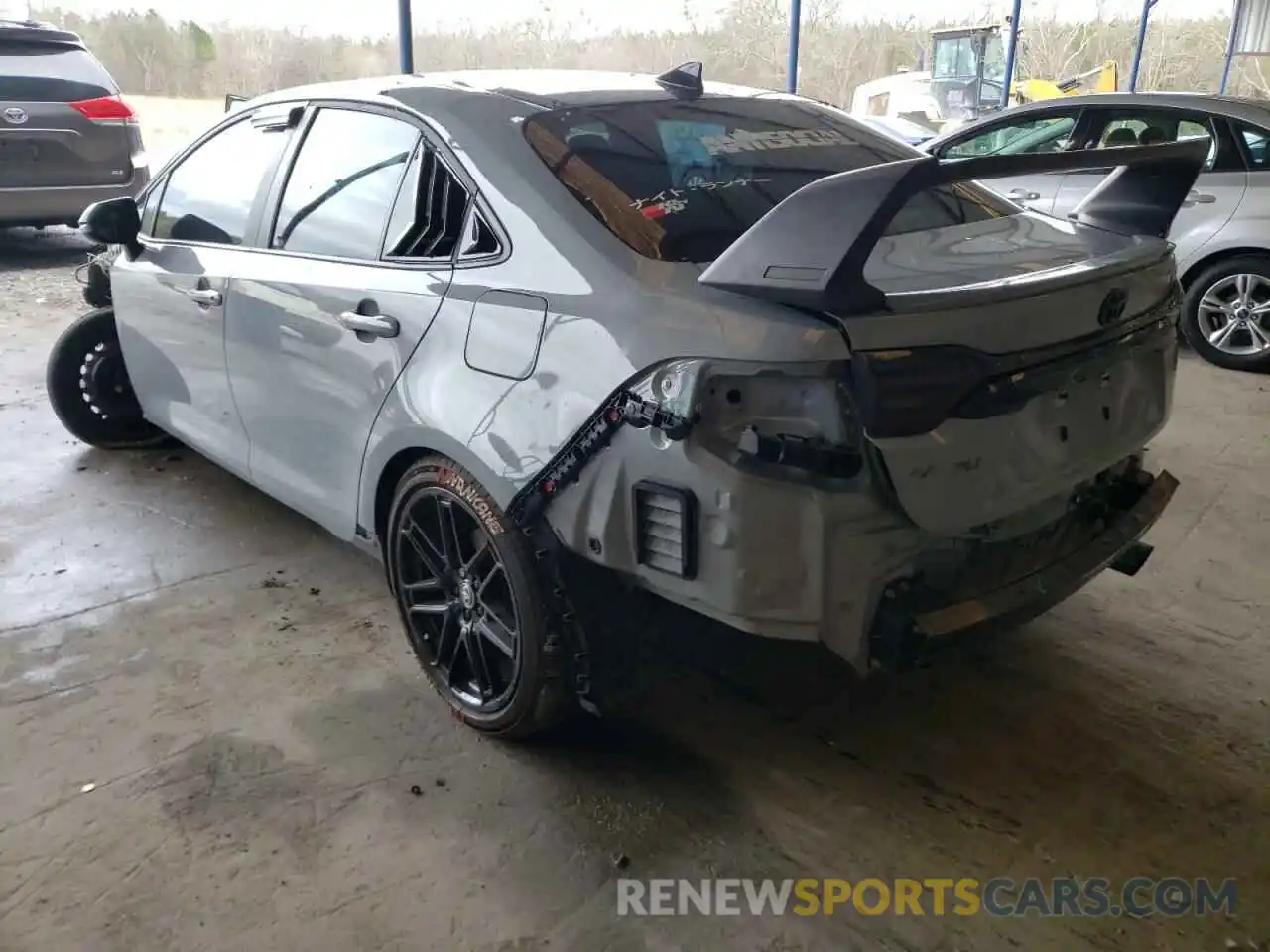 3 Photograph of a damaged car 5YFS4MCE6MP077608 TOYOTA COROLLA 2021