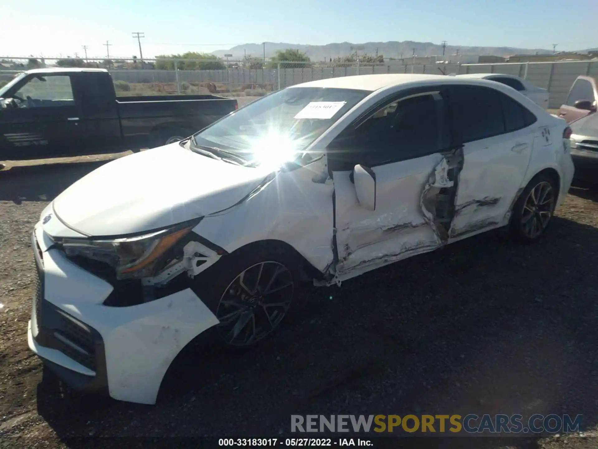 2 Photograph of a damaged car 5YFS4MCE6MP078435 TOYOTA COROLLA 2021