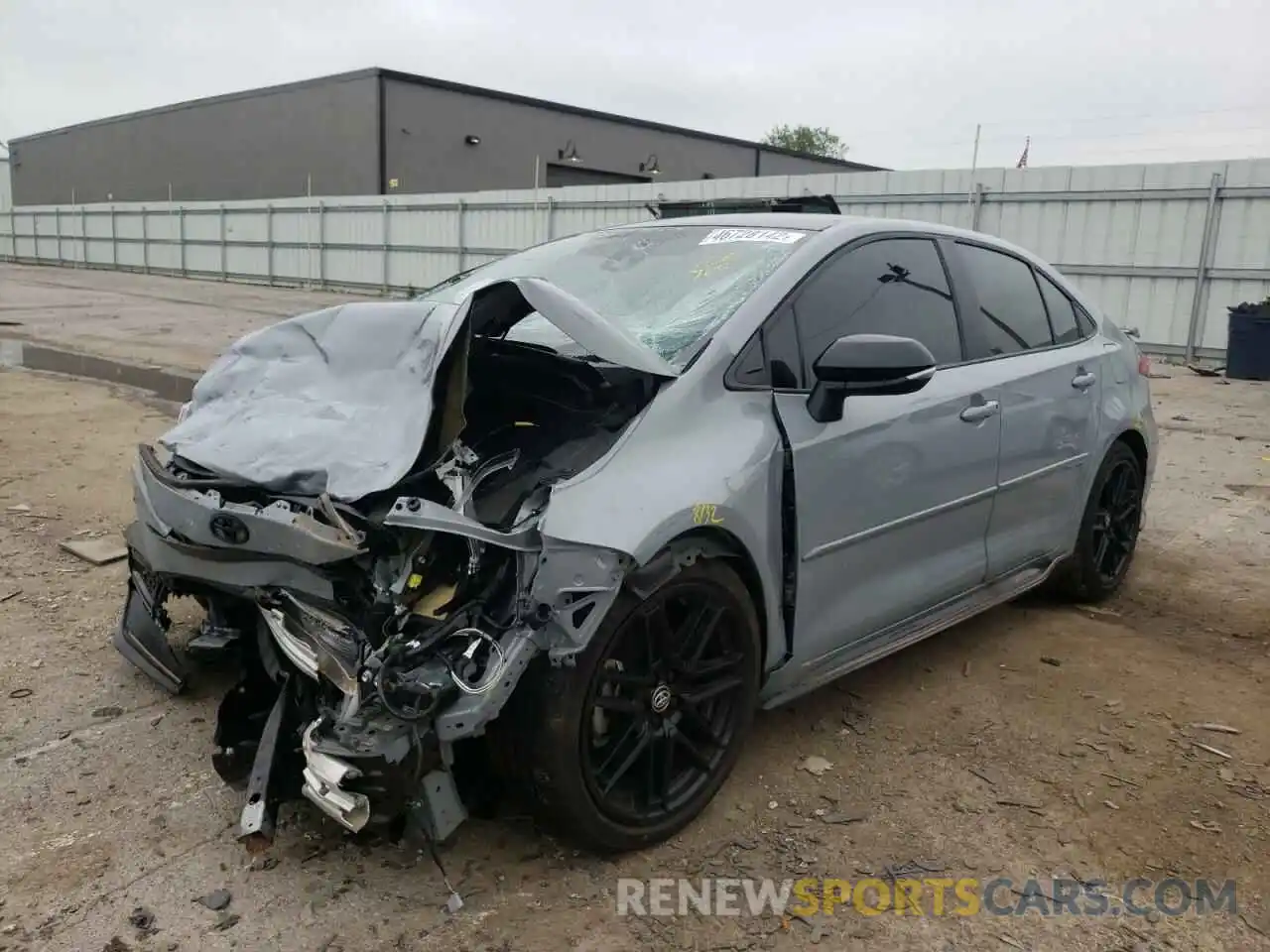 2 Photograph of a damaged car 5YFS4MCE6MP080167 TOYOTA COROLLA 2021