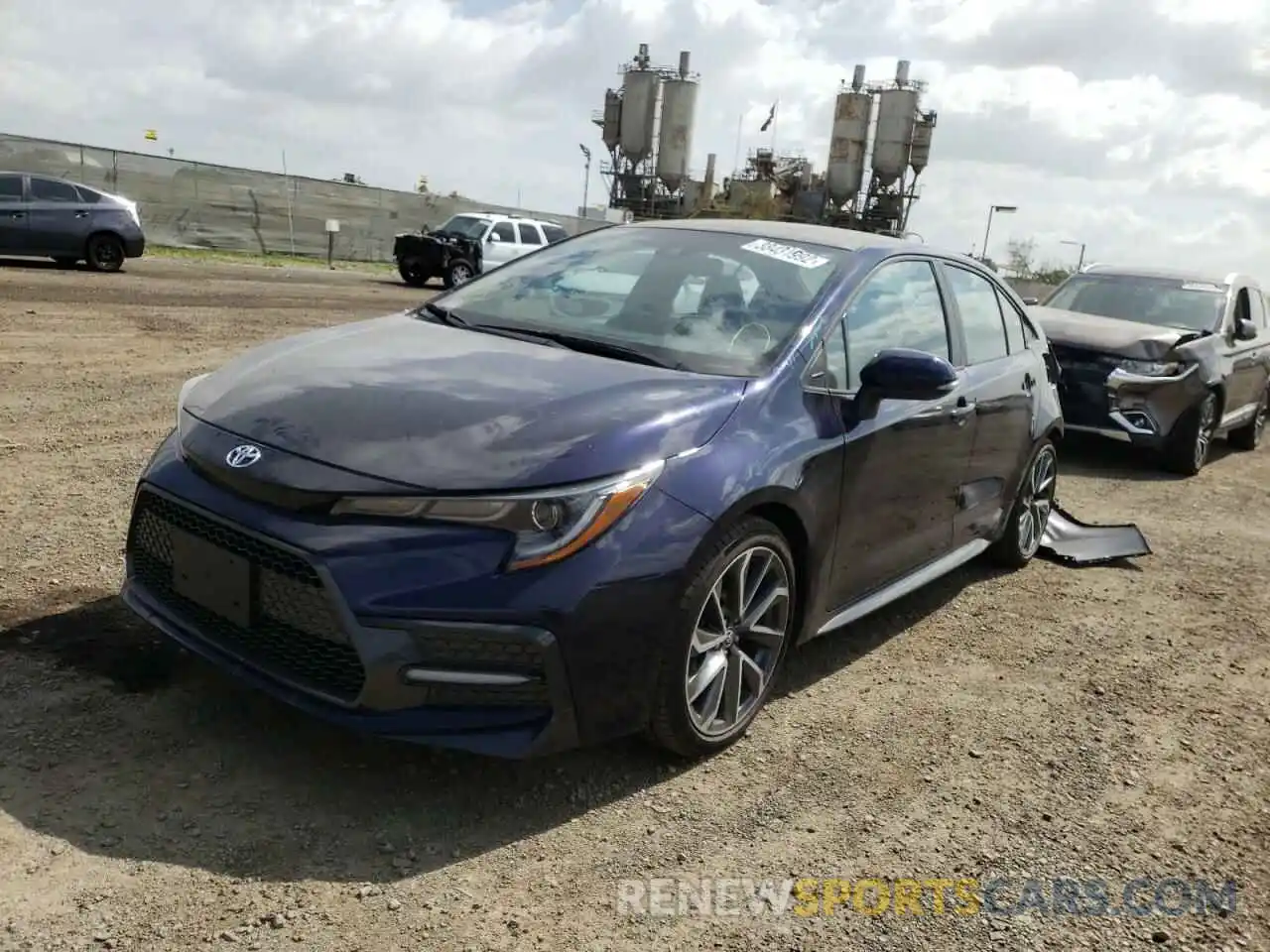 2 Photograph of a damaged car 5YFS4MCE6MP080413 TOYOTA COROLLA 2021