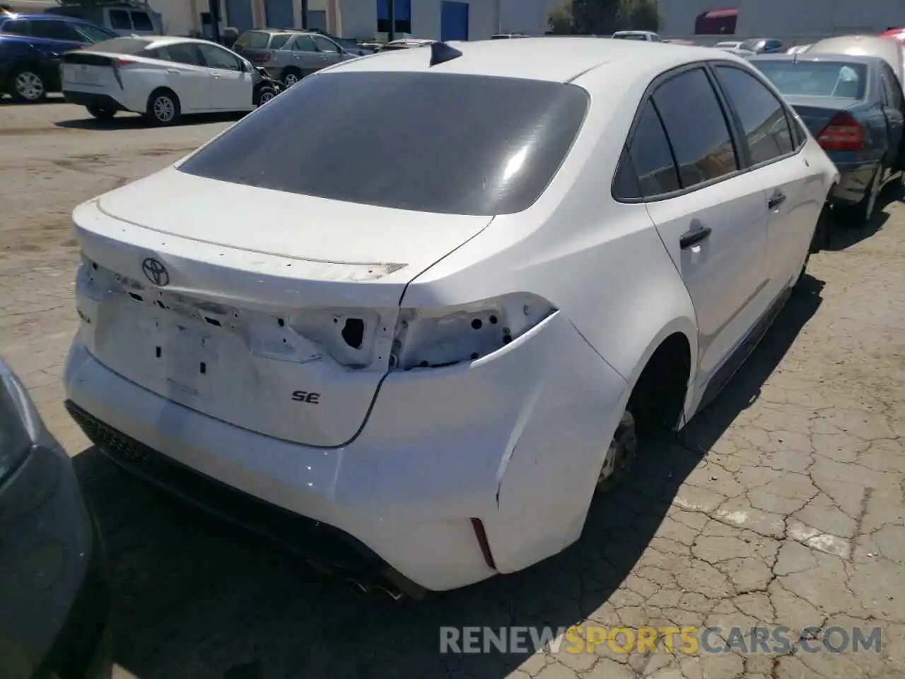 4 Фотография поврежденного автомобиля 5YFS4MCE6MP080864 TOYOTA COROLLA 2021