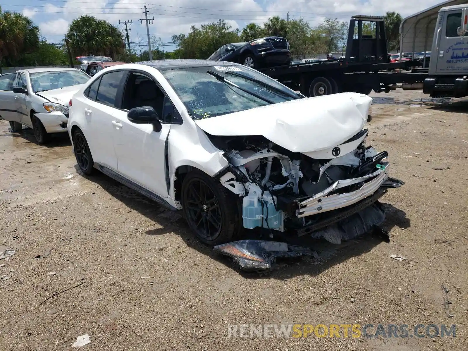 1 Photograph of a damaged car 5YFS4MCE6MP082095 TOYOTA COROLLA 2021