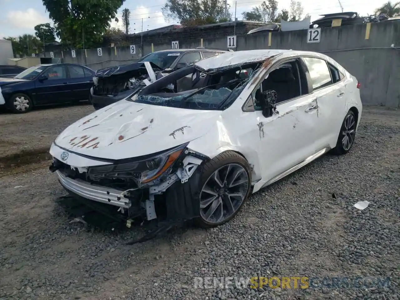 2 Photograph of a damaged car 5YFS4MCE6MP096045 TOYOTA COROLLA 2021