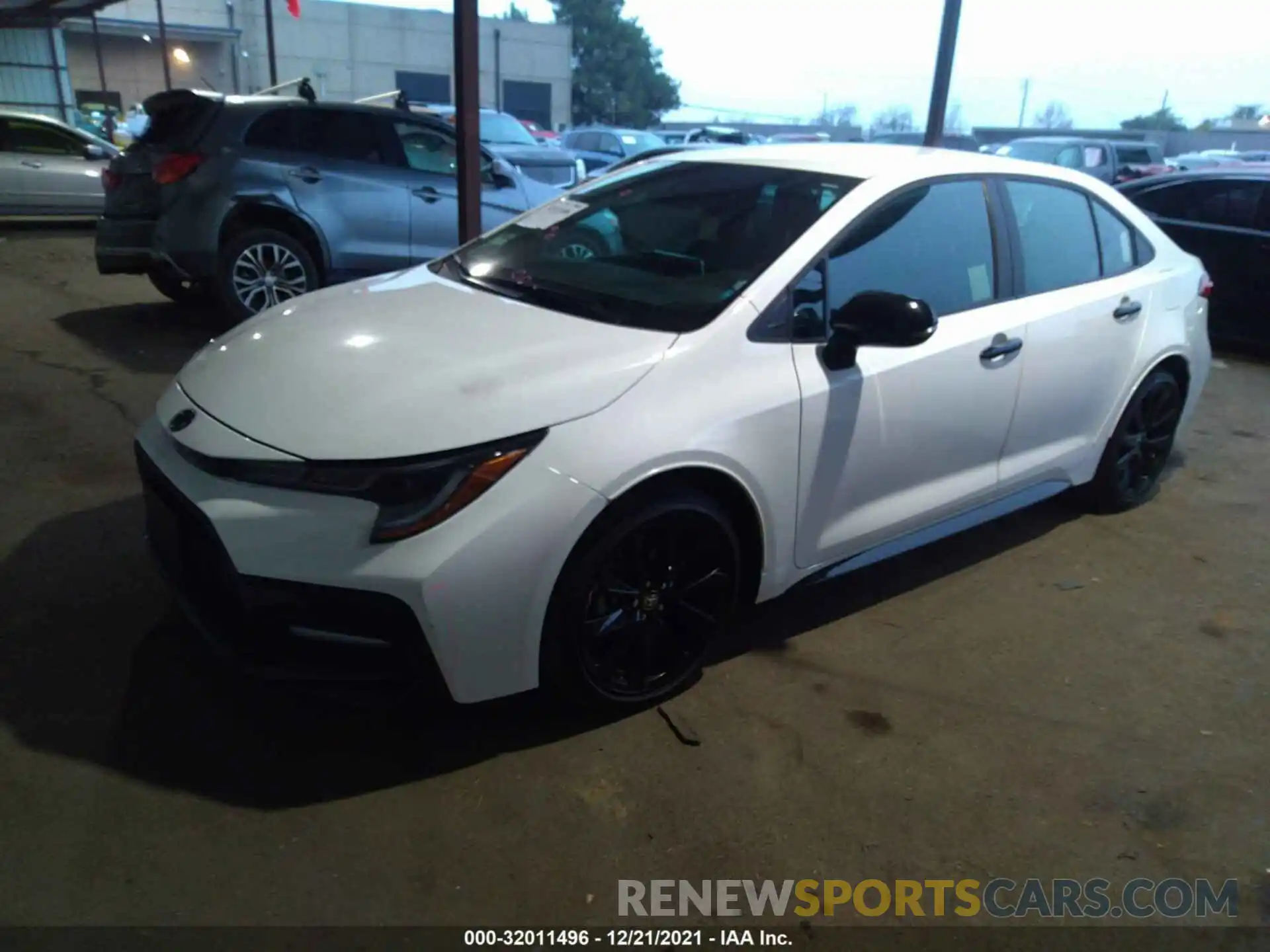 2 Photograph of a damaged car 5YFS4MCE7MP063233 TOYOTA COROLLA 2021