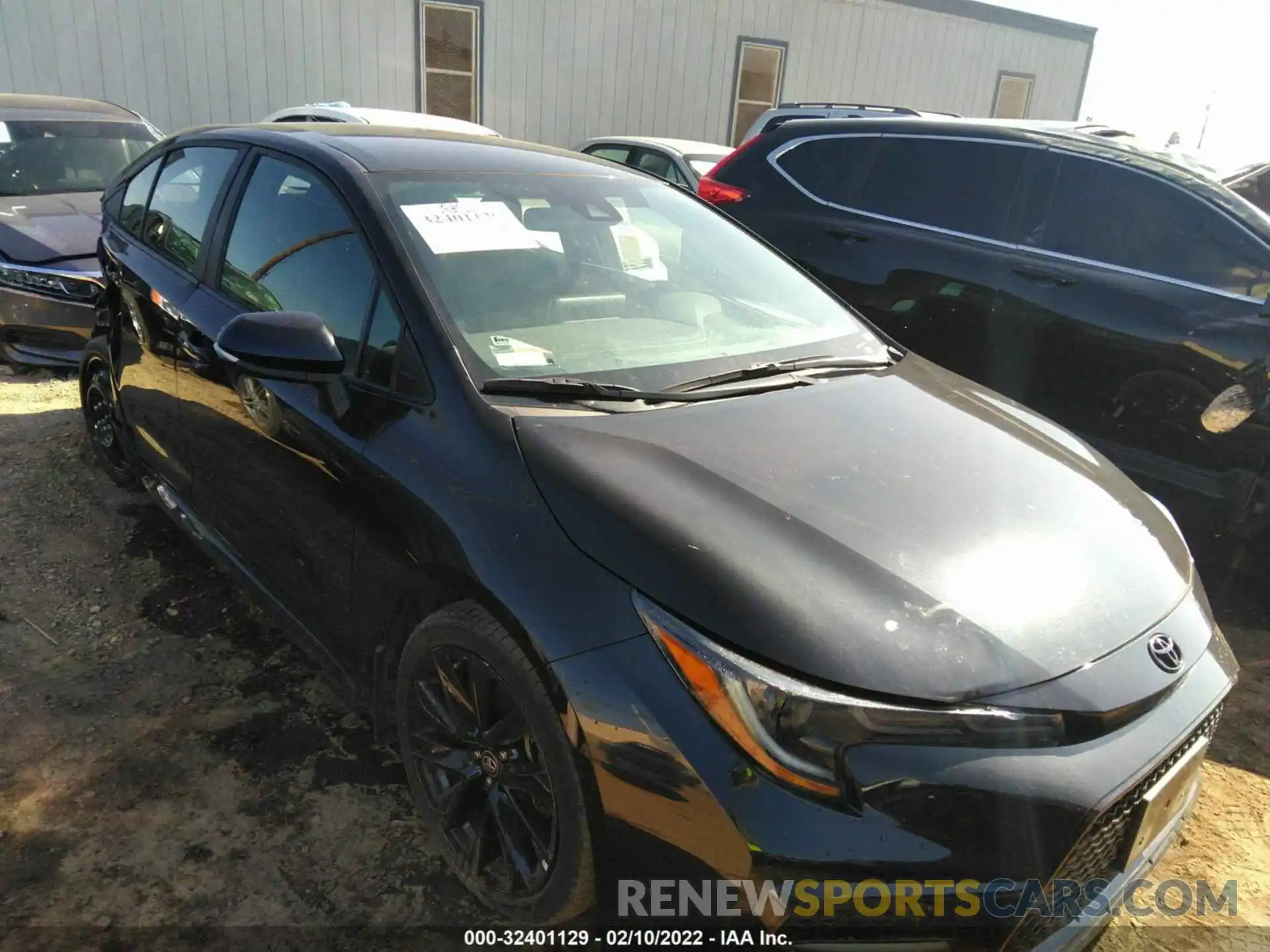 1 Photograph of a damaged car 5YFS4MCE7MP063670 TOYOTA COROLLA 2021