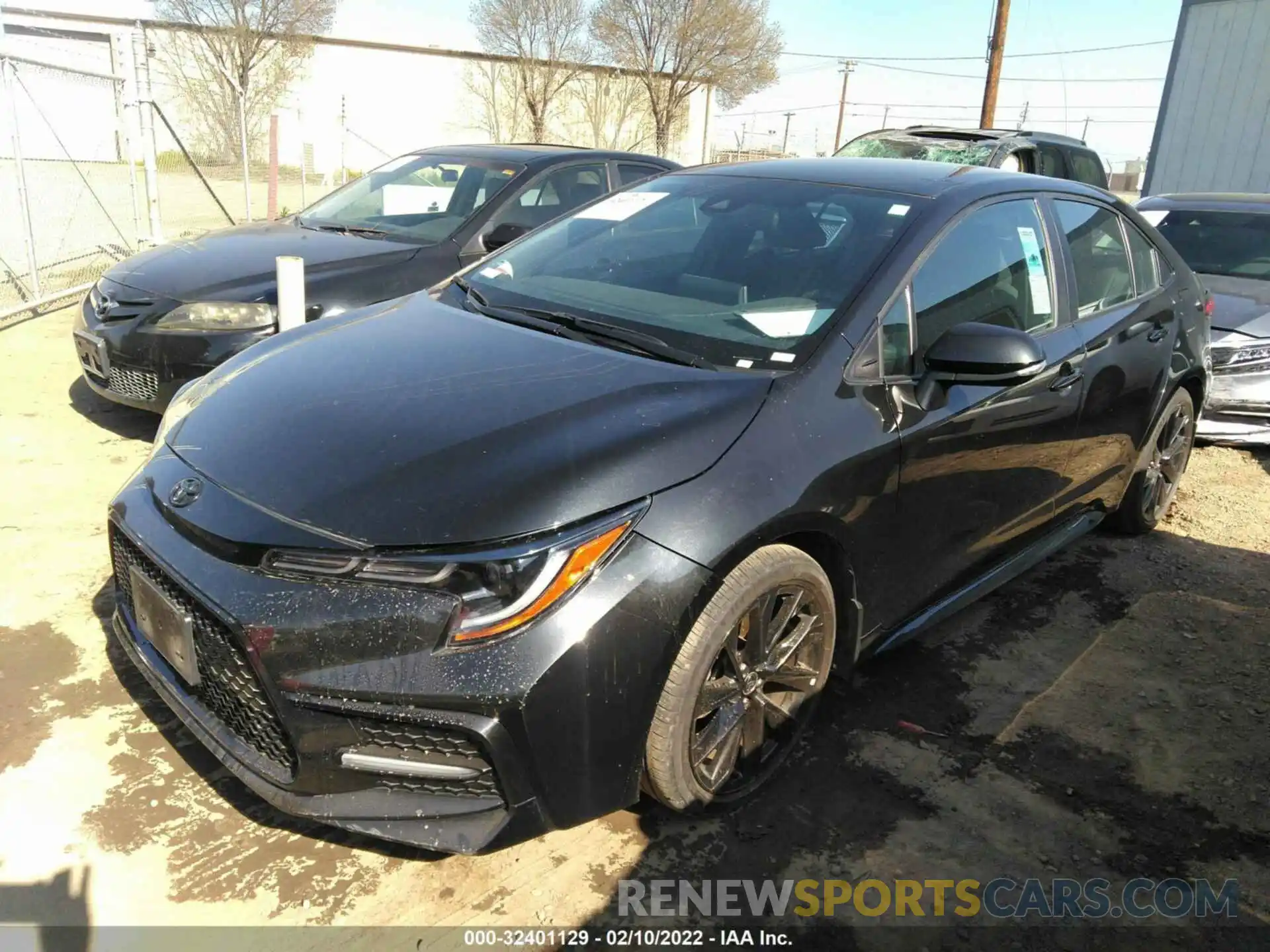 2 Photograph of a damaged car 5YFS4MCE7MP063670 TOYOTA COROLLA 2021