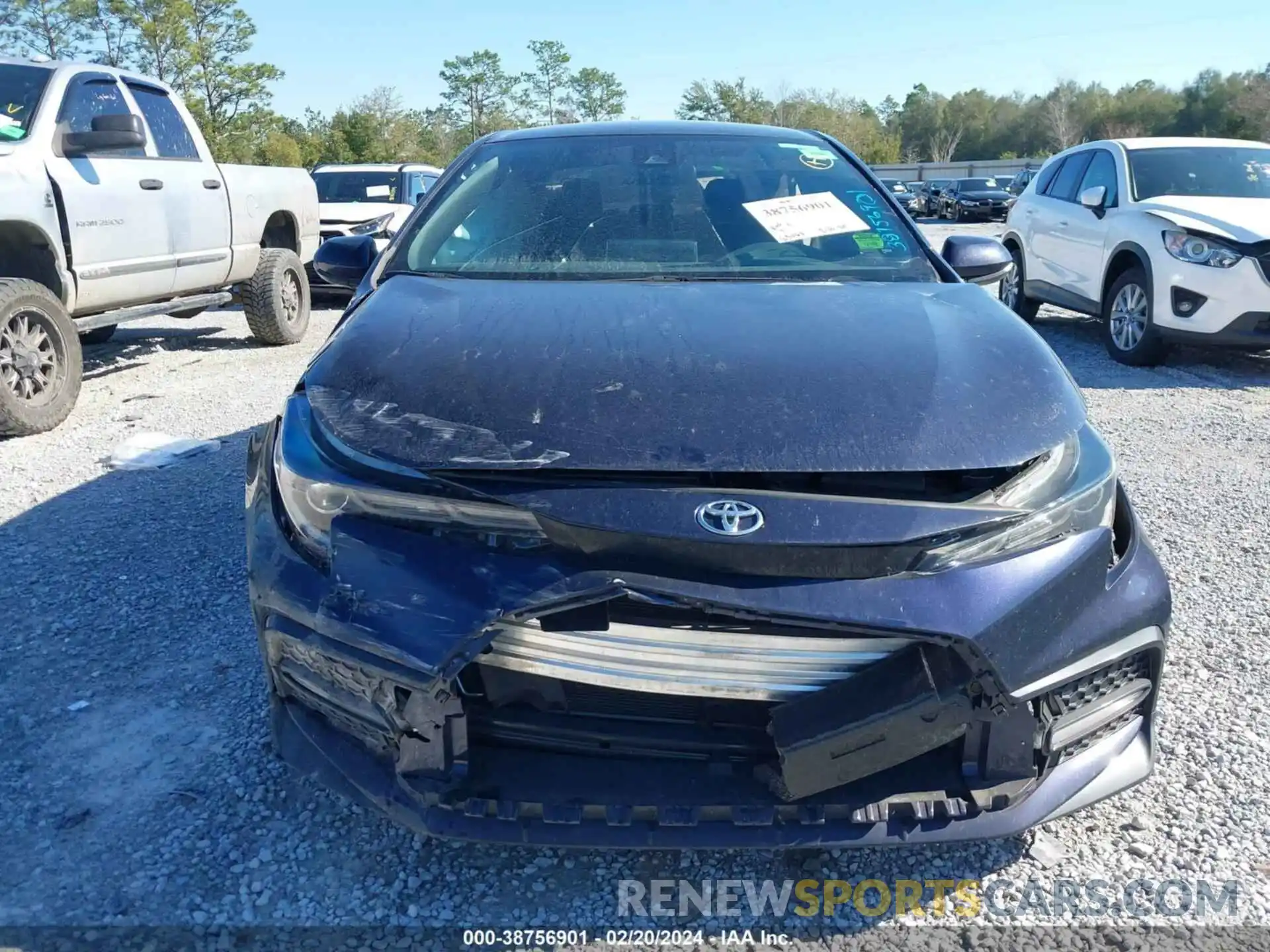 12 Photograph of a damaged car 5YFS4MCE7MP065855 TOYOTA COROLLA 2021