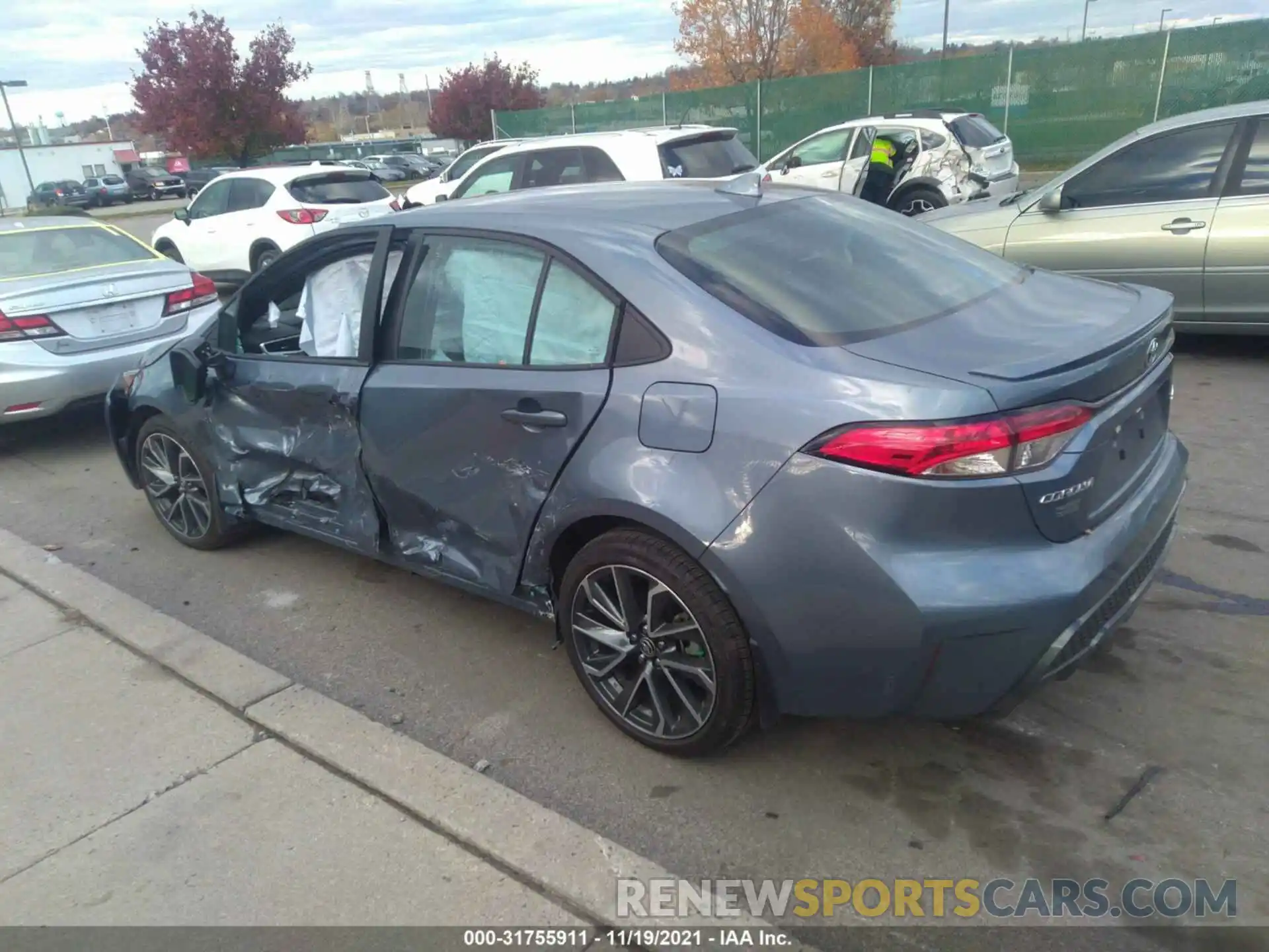 3 Photograph of a damaged car 5YFS4MCE7MP066813 TOYOTA COROLLA 2021