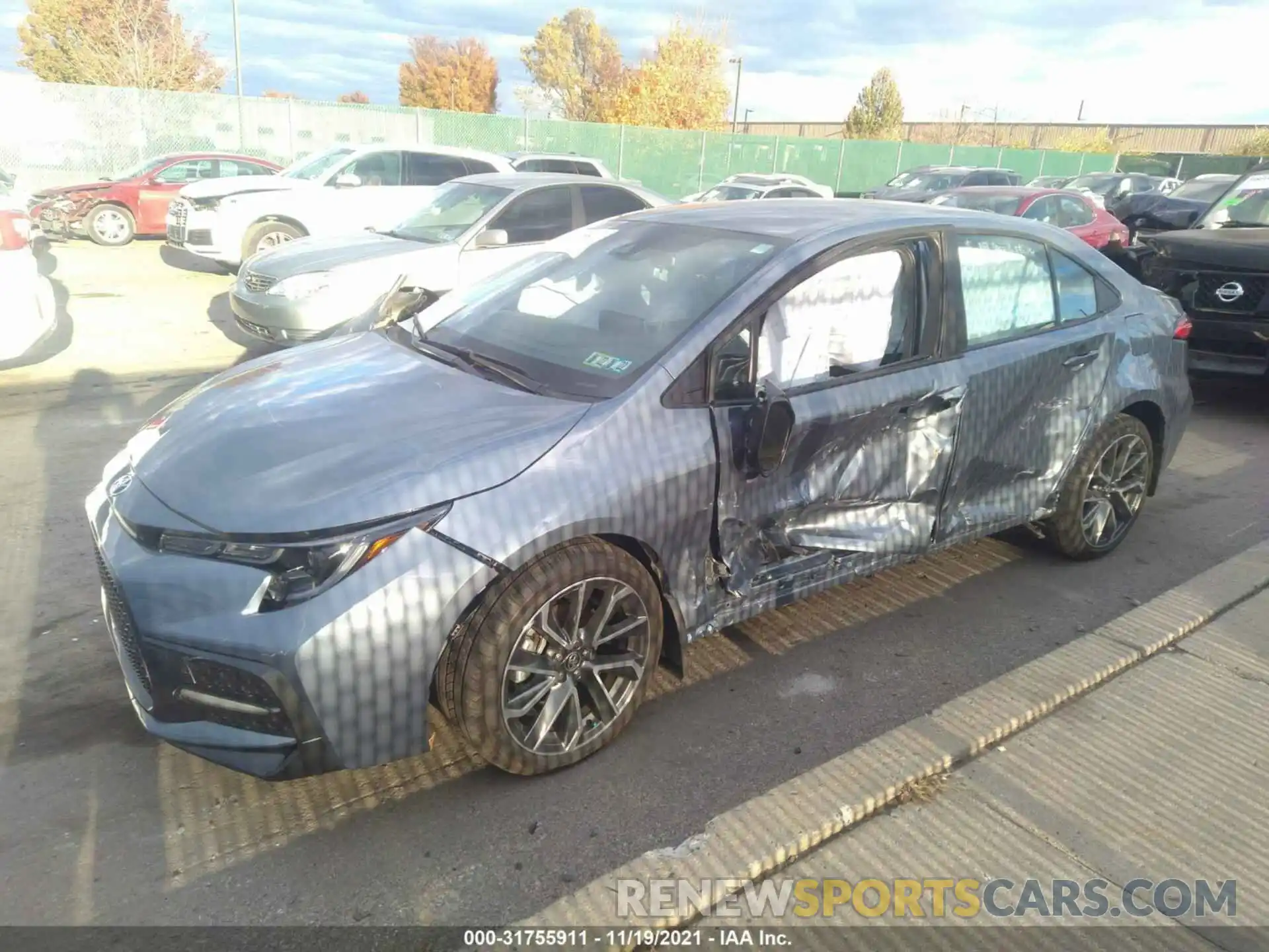 6 Photograph of a damaged car 5YFS4MCE7MP066813 TOYOTA COROLLA 2021