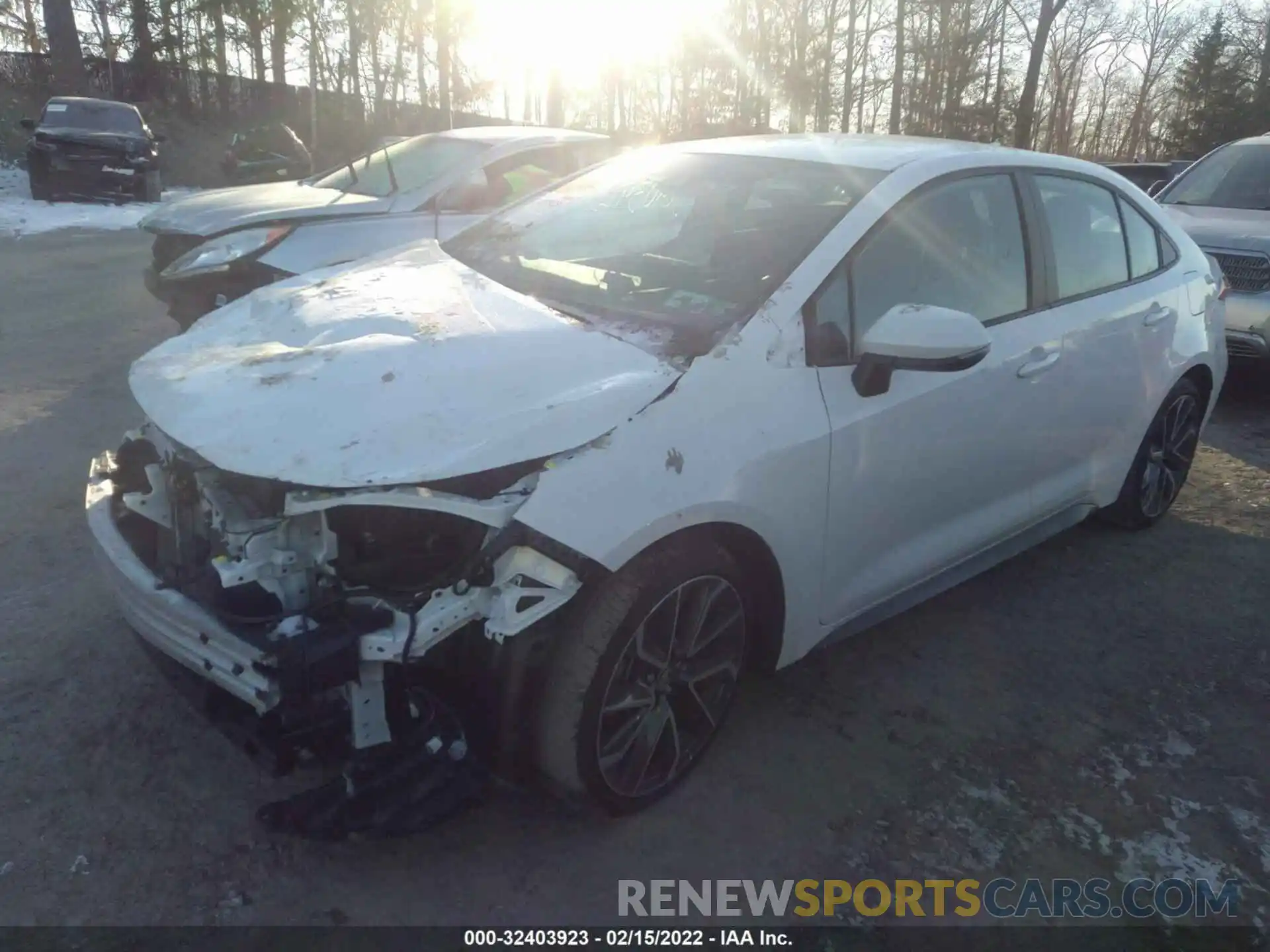 2 Photograph of a damaged car 5YFS4MCE7MP067640 TOYOTA COROLLA 2021