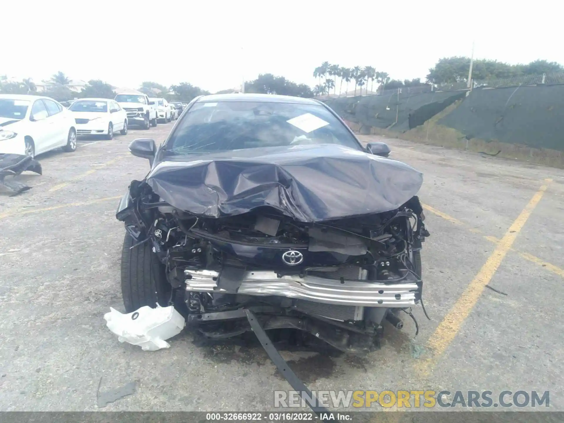 6 Photograph of a damaged car 5YFS4MCE7MP070537 TOYOTA COROLLA 2021