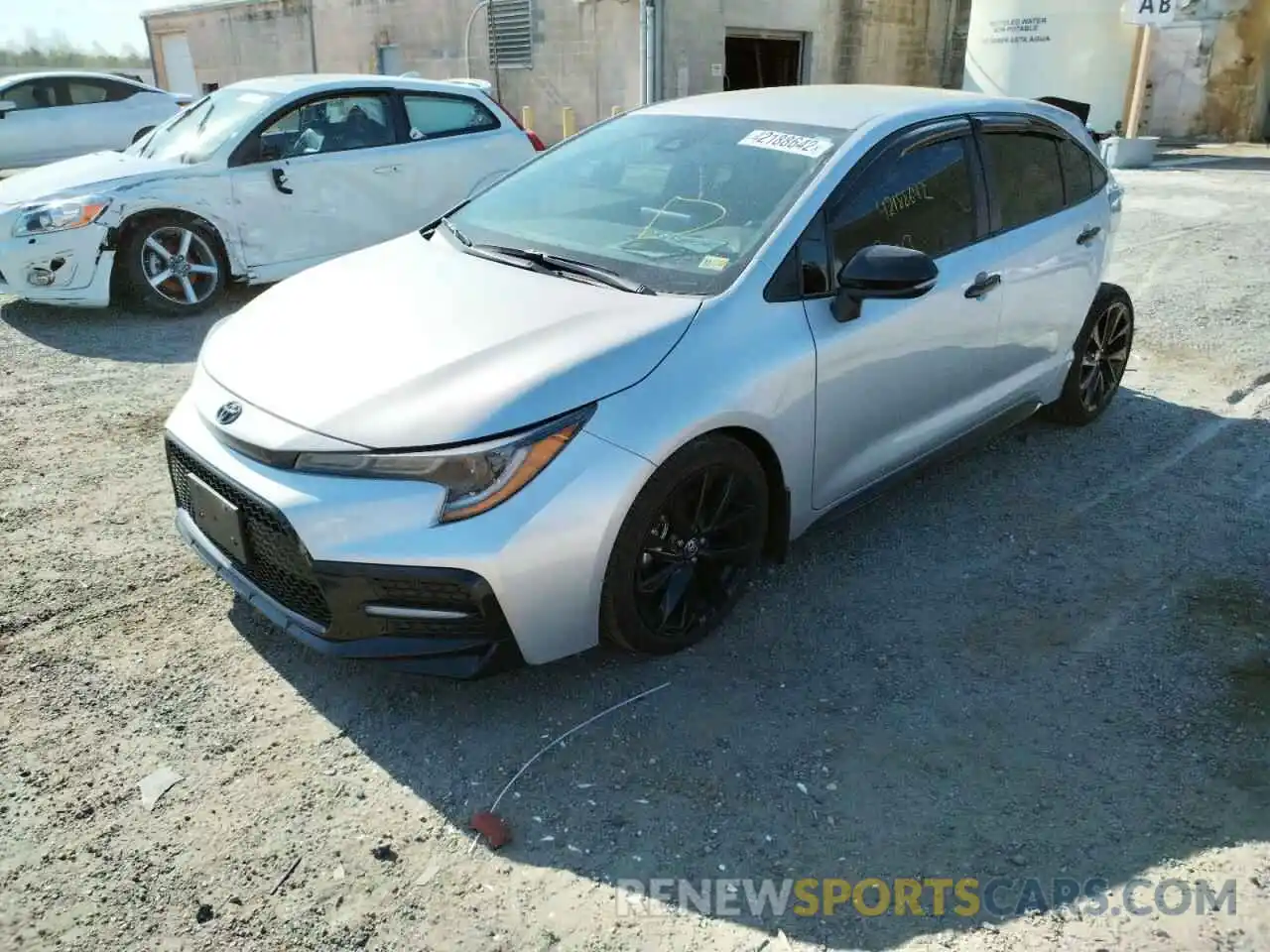 2 Photograph of a damaged car 5YFS4MCE7MP070912 TOYOTA COROLLA 2021