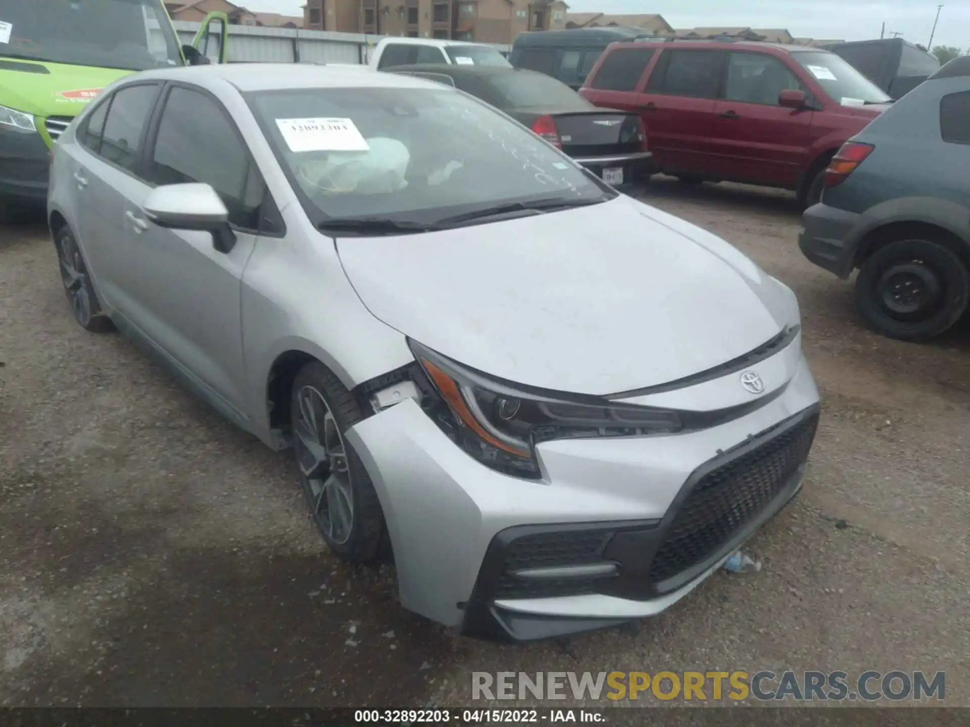 6 Photograph of a damaged car 5YFS4MCE7MP072384 TOYOTA COROLLA 2021