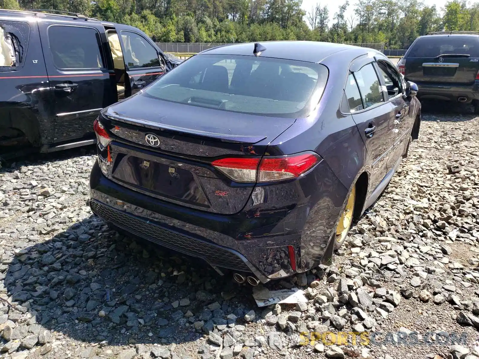 4 Photograph of a damaged car 5YFS4MCE7MP077231 TOYOTA COROLLA 2021