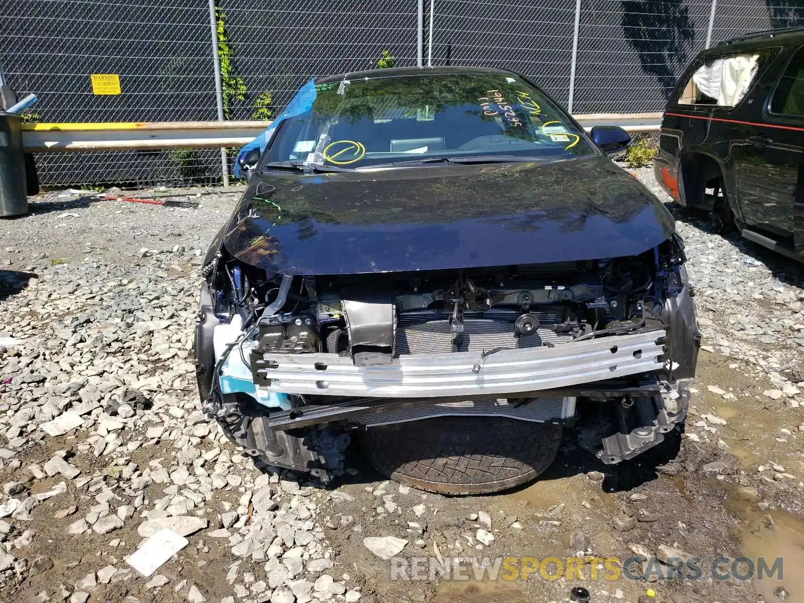 9 Photograph of a damaged car 5YFS4MCE7MP077231 TOYOTA COROLLA 2021