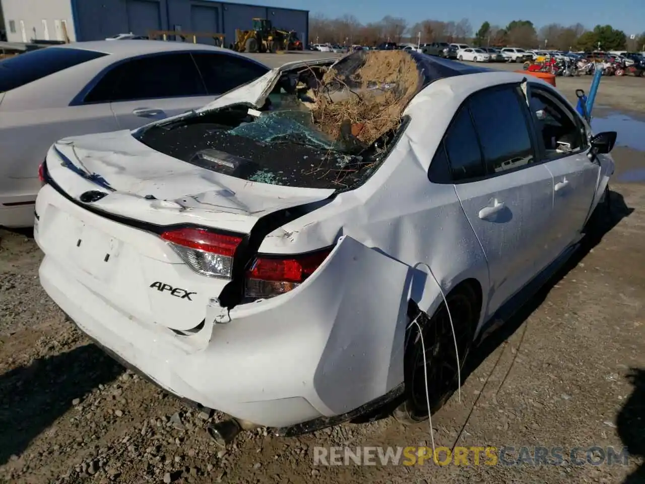 4 Photograph of a damaged car 5YFS4MCE7MP077343 TOYOTA COROLLA 2021