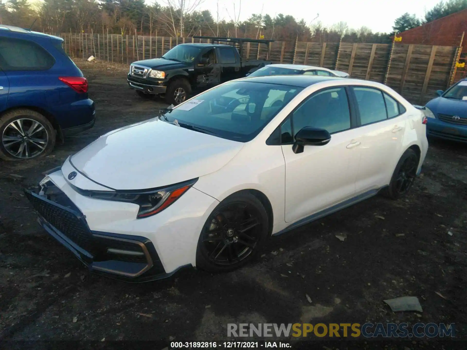 2 Photograph of a damaged car 5YFS4MCE7MP079061 TOYOTA COROLLA 2021