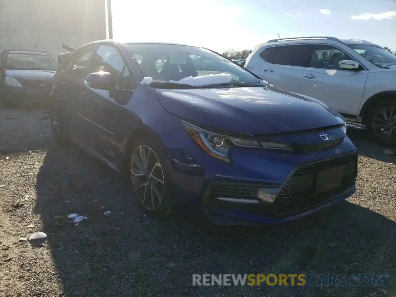 1 Photograph of a damaged car 5YFS4MCE7MP079416 TOYOTA COROLLA 2021