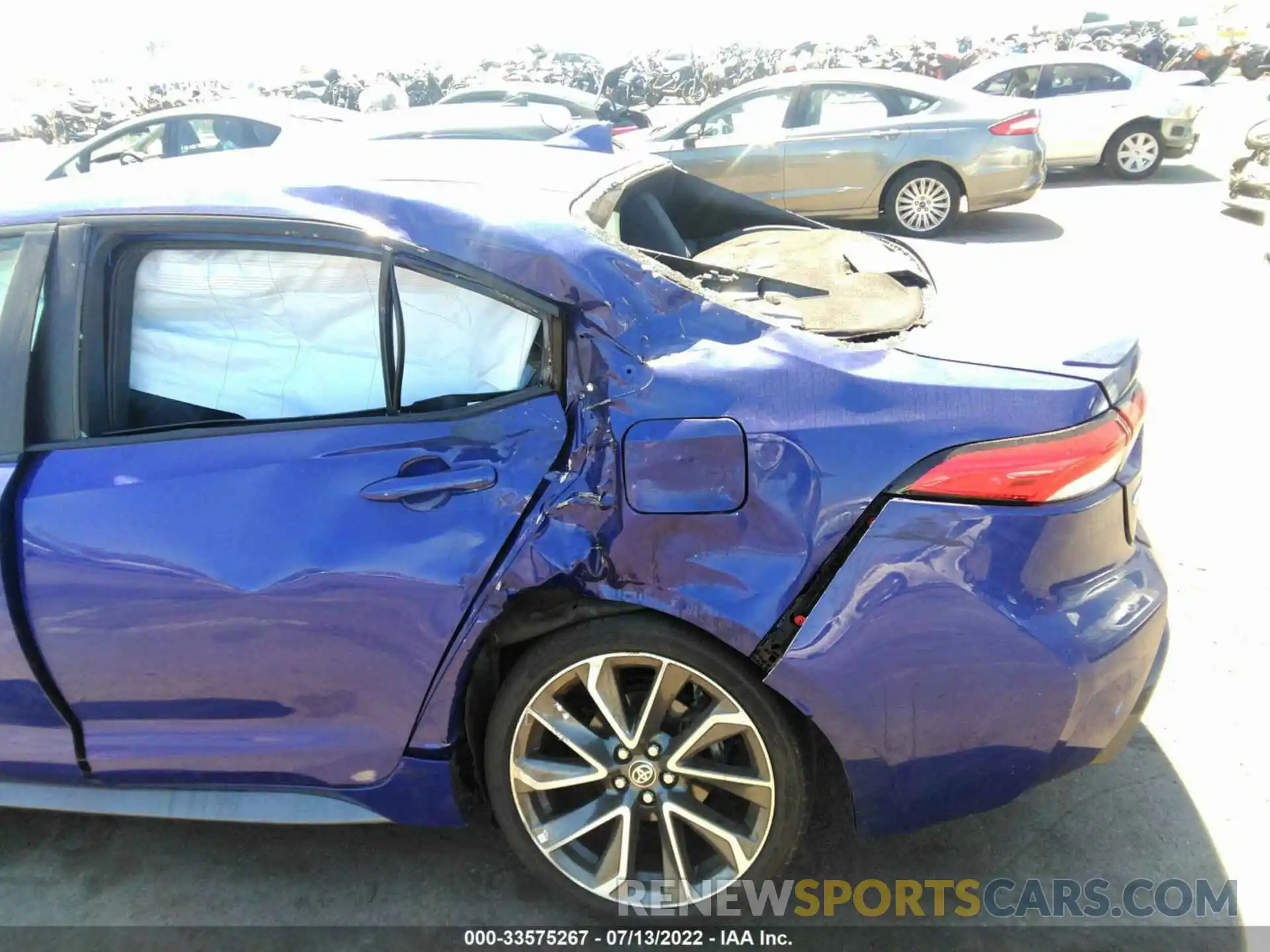 6 Photograph of a damaged car 5YFS4MCE7MP079478 TOYOTA COROLLA 2021