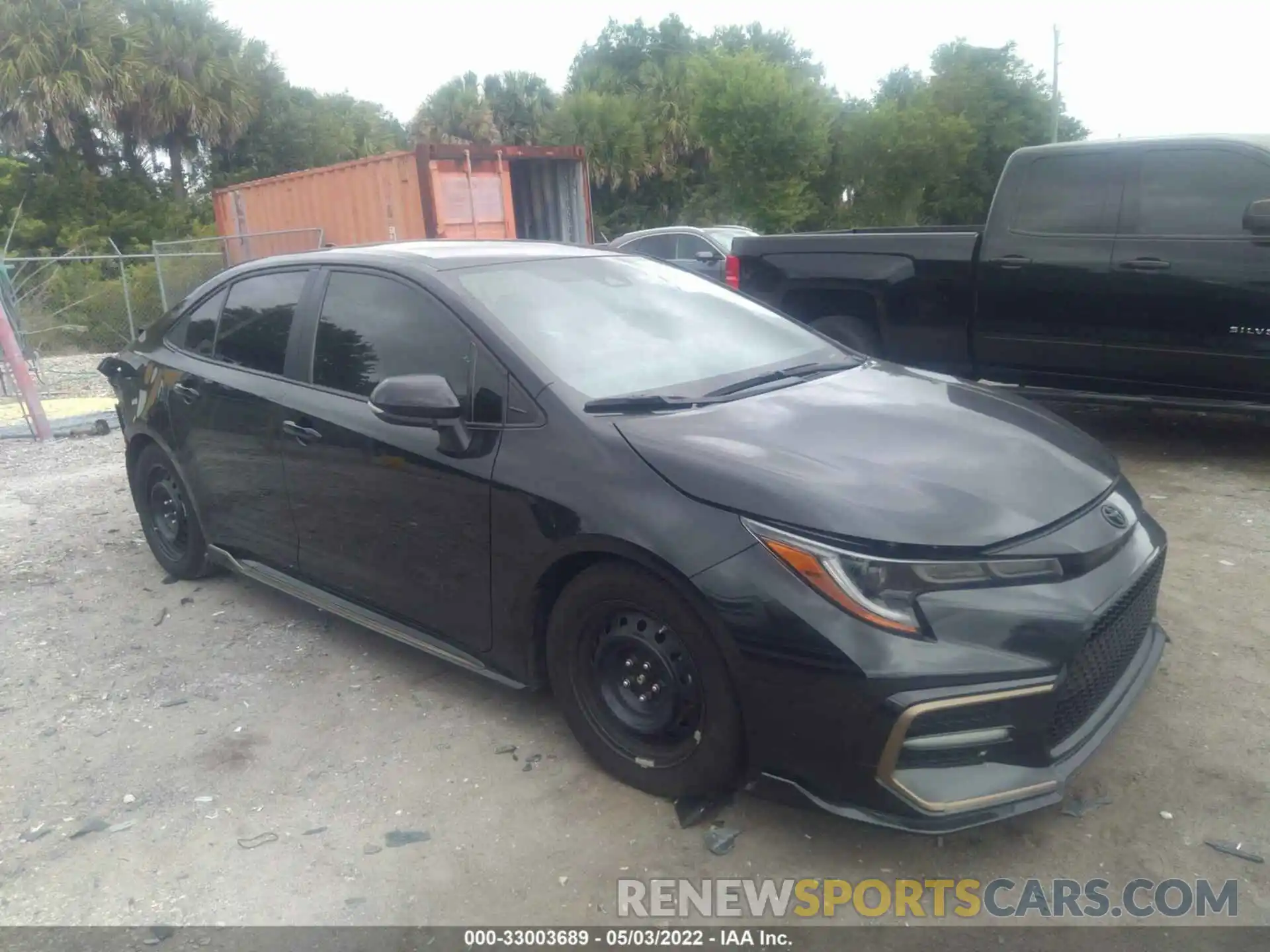 1 Photograph of a damaged car 5YFS4MCE7MP079660 TOYOTA COROLLA 2021