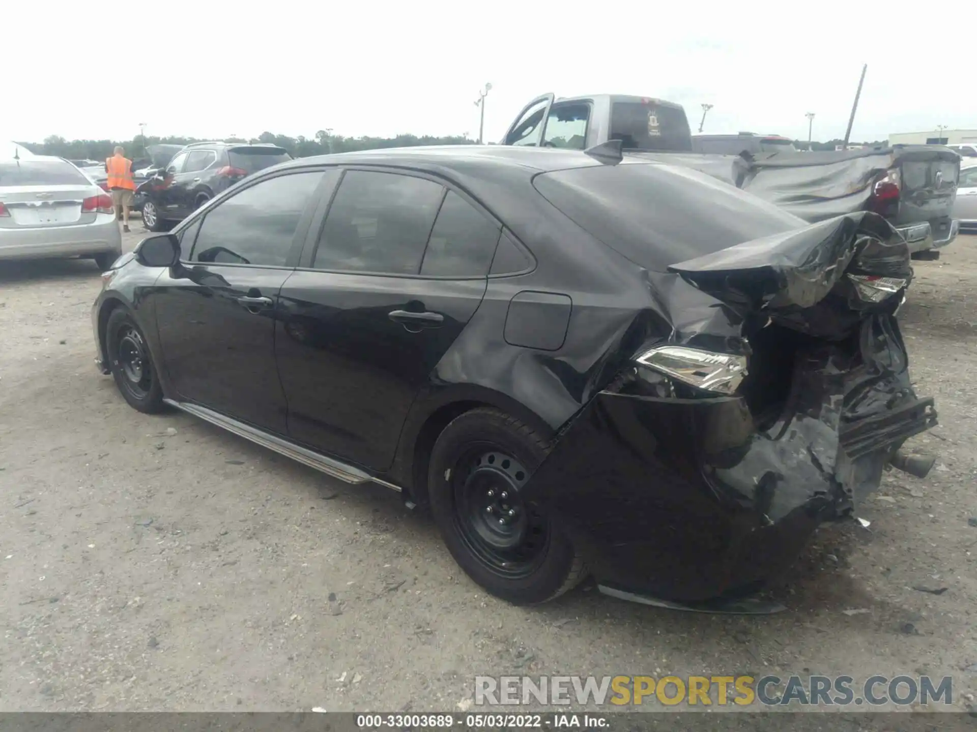 3 Photograph of a damaged car 5YFS4MCE7MP079660 TOYOTA COROLLA 2021