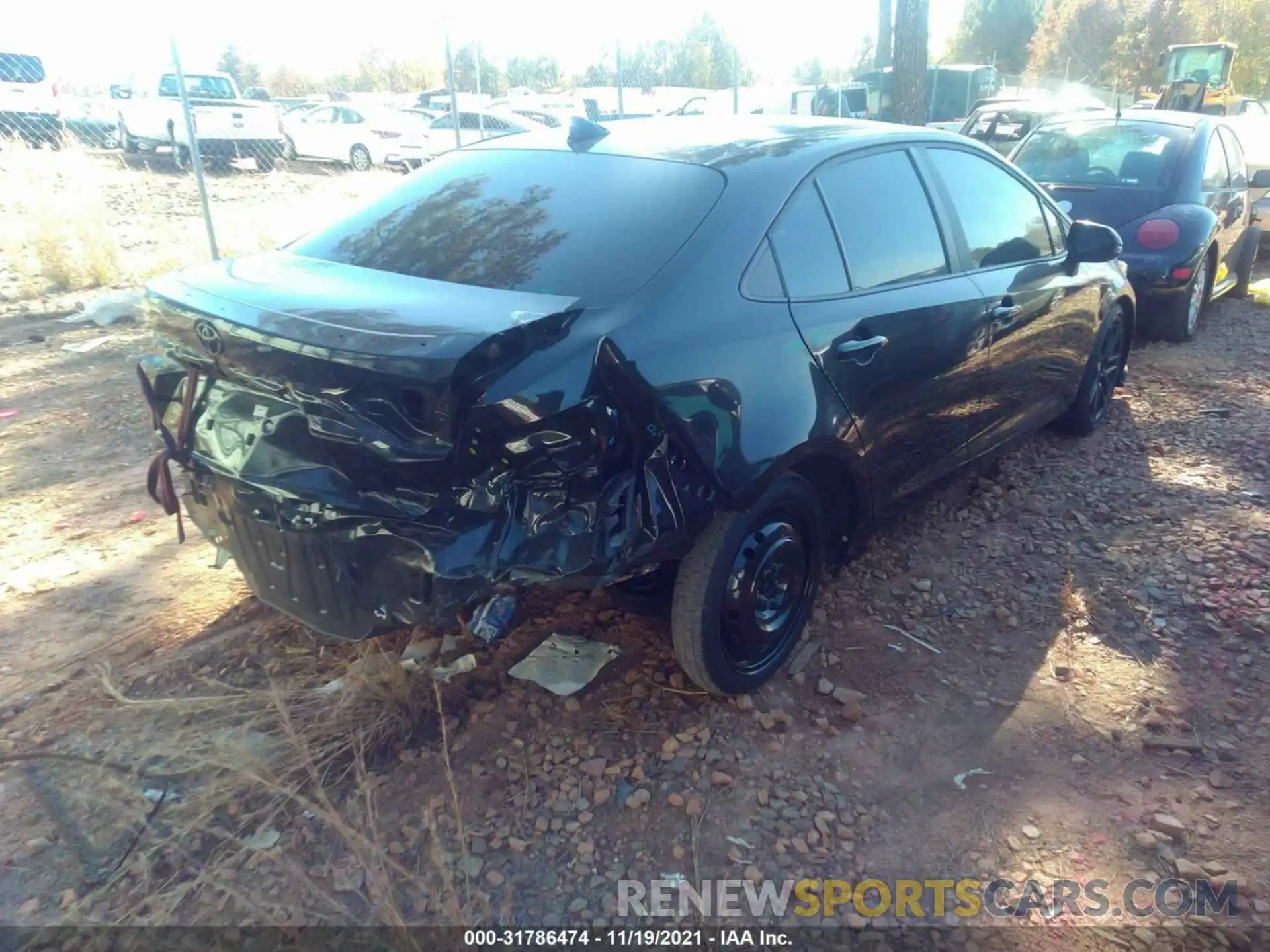 4 Photograph of a damaged car 5YFS4MCE7MP081439 TOYOTA COROLLA 2021