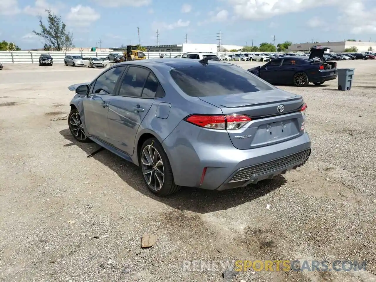 3 Photograph of a damaged car 5YFS4MCE7MP081943 TOYOTA COROLLA 2021