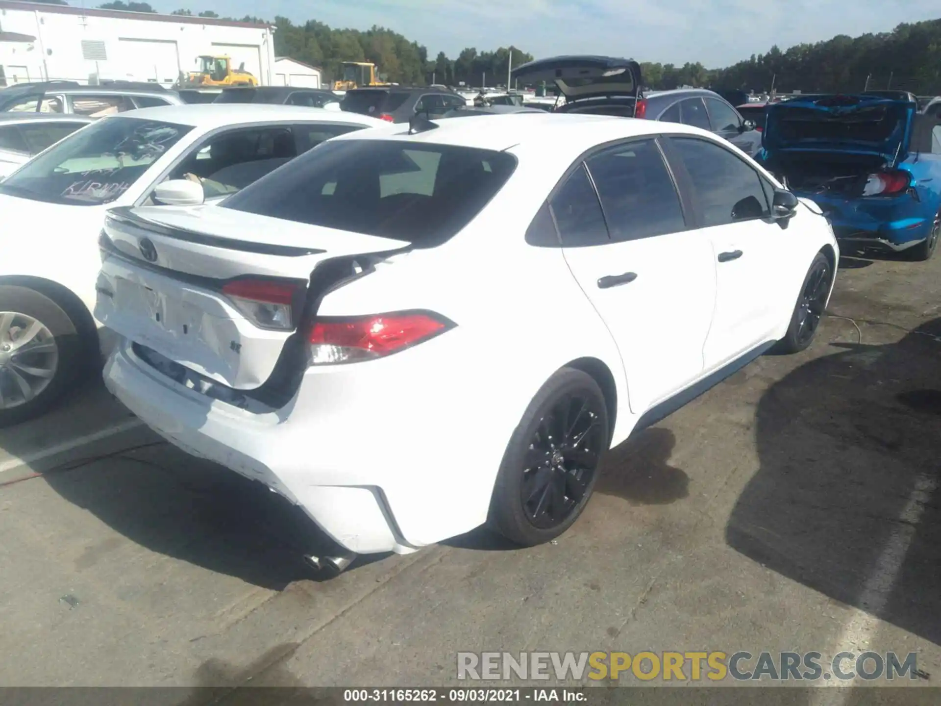 4 Photograph of a damaged car 5YFS4MCE7MP082588 TOYOTA COROLLA 2021