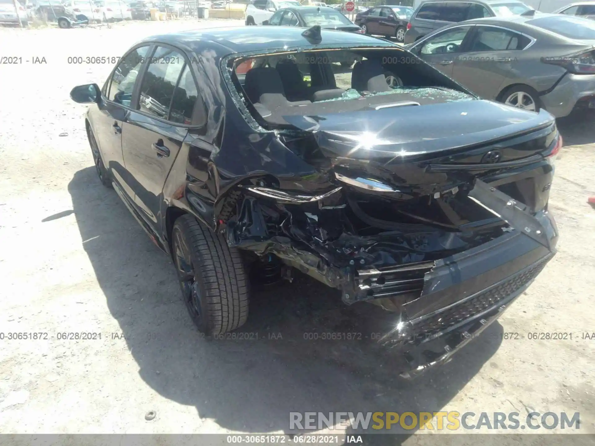 6 Photograph of a damaged car 5YFS4MCE7MP083501 TOYOTA COROLLA 2021