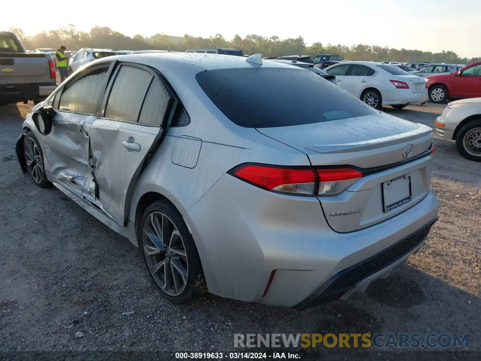 3 Photograph of a damaged car 5YFS4MCE7MP085278 TOYOTA COROLLA 2021