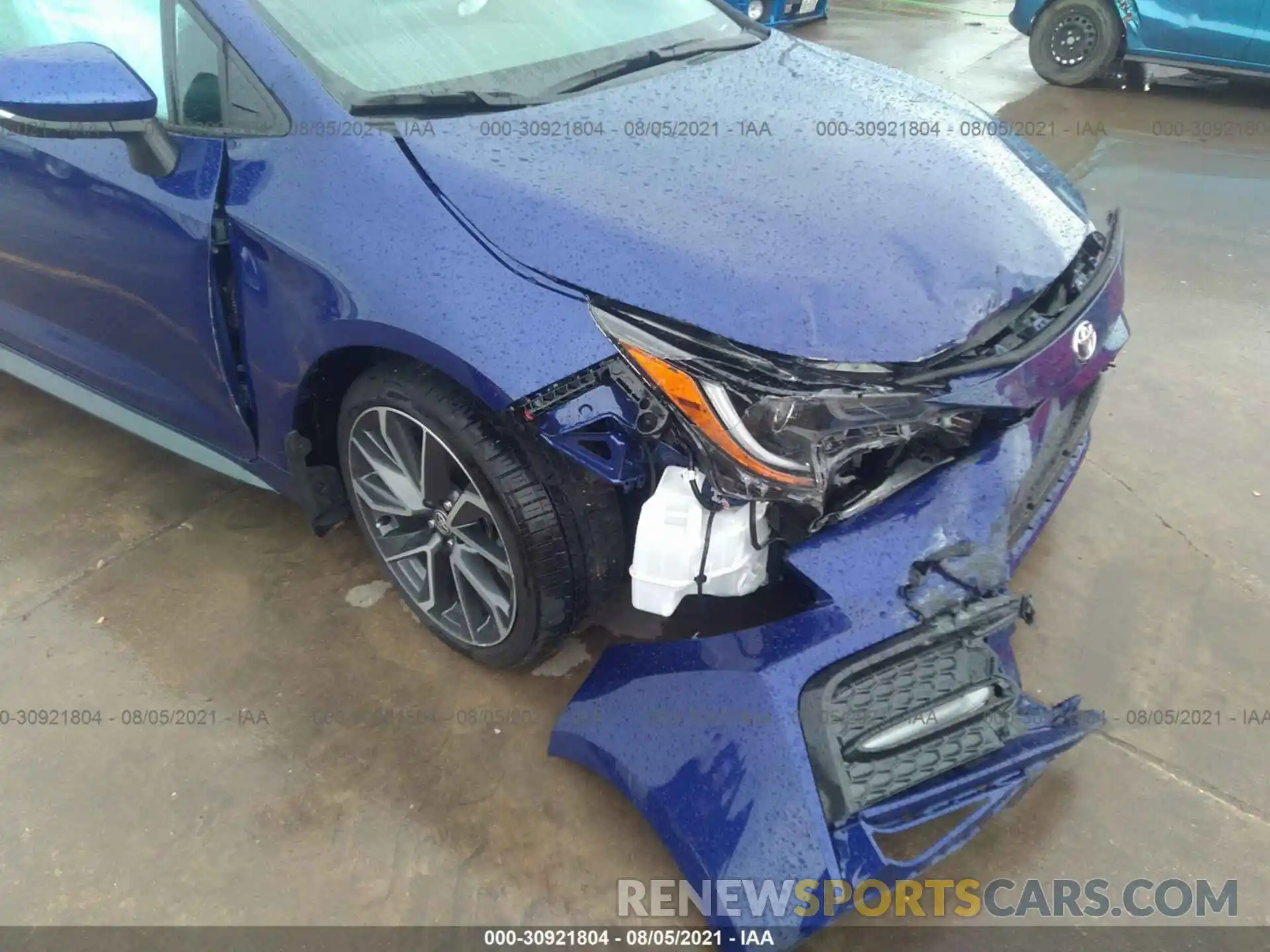 6 Photograph of a damaged car 5YFS4MCE7MP087466 TOYOTA COROLLA 2021