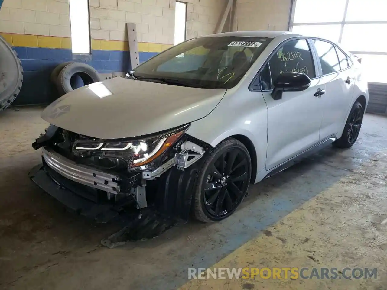 2 Photograph of a damaged car 5YFS4MCE7MP088147 TOYOTA COROLLA 2021