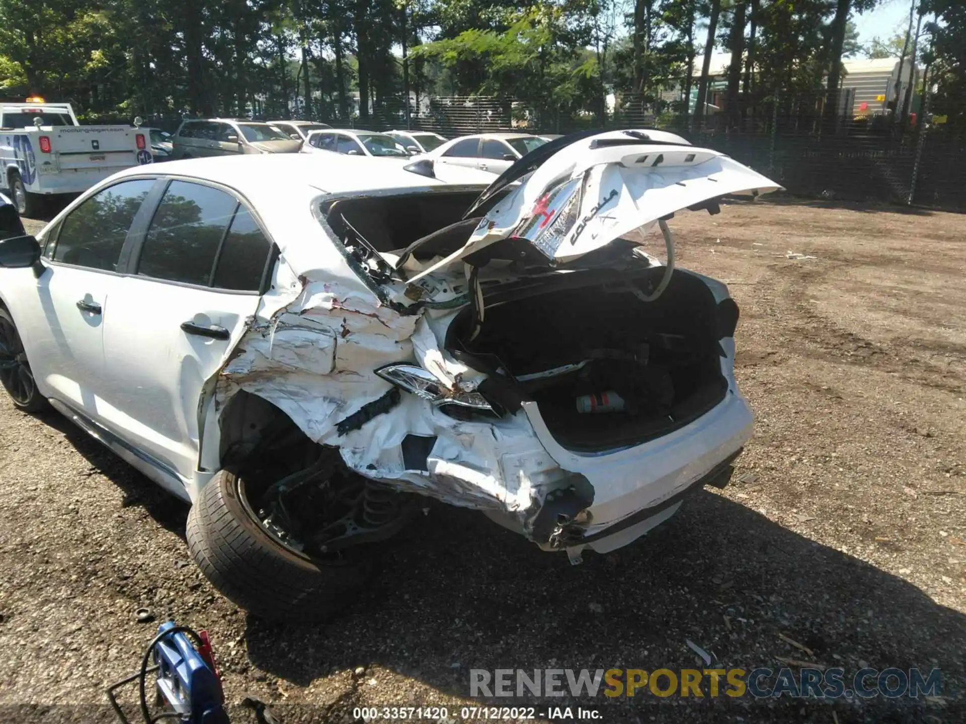 6 Photograph of a damaged car 5YFS4MCE7MP088990 TOYOTA COROLLA 2021