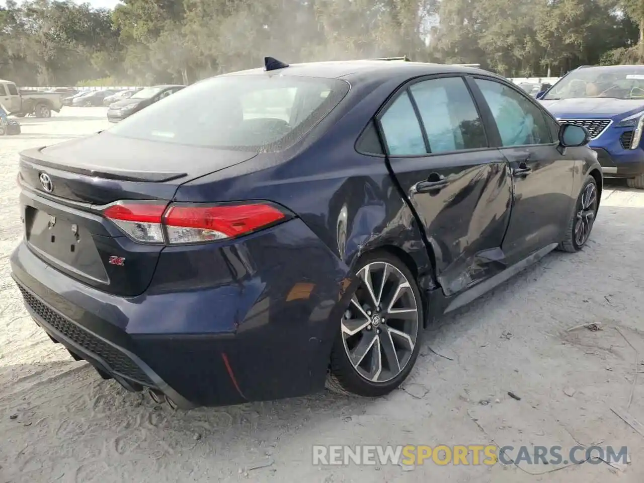 9 Photograph of a damaged car 5YFS4MCE7MP092778 TOYOTA COROLLA 2021